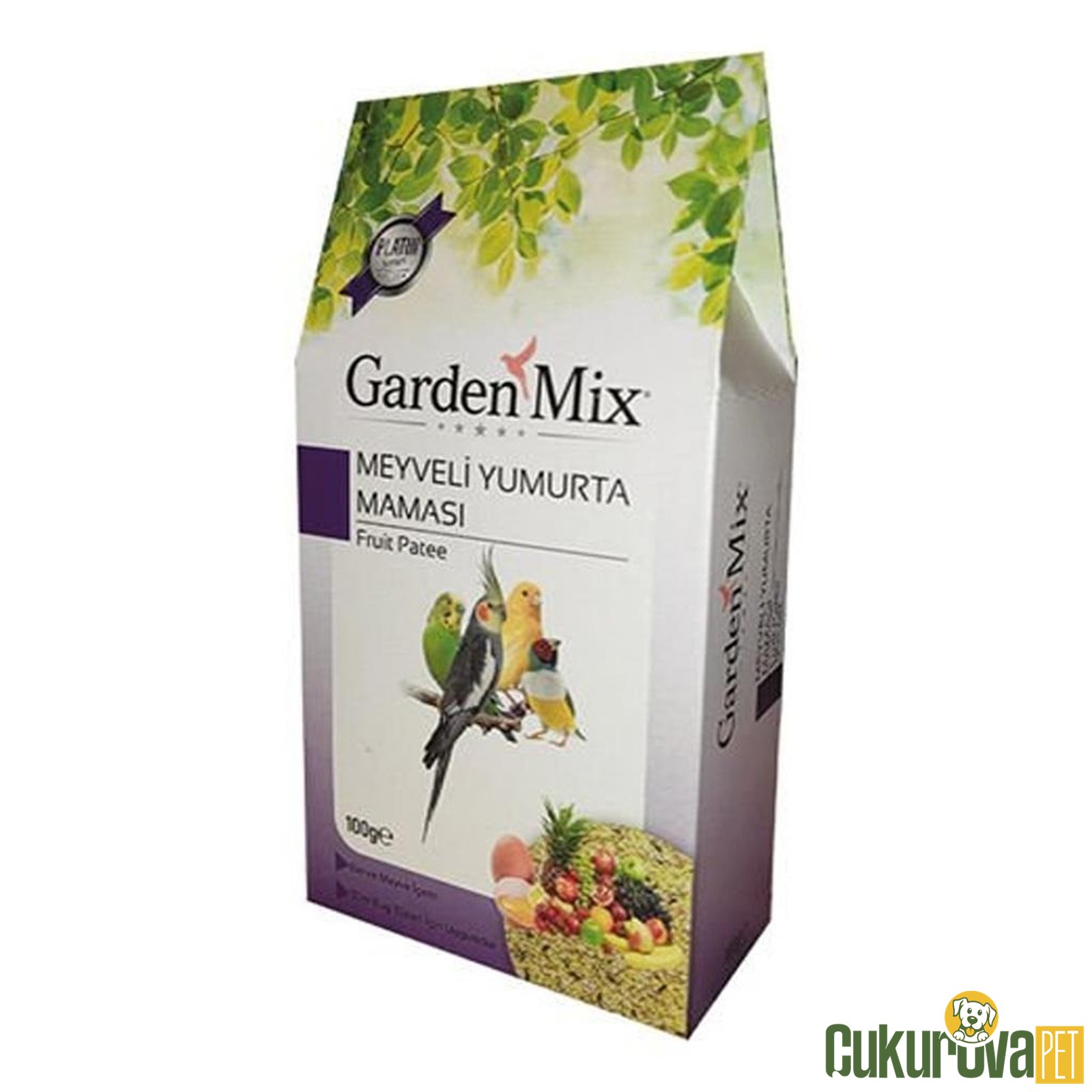 Gardenmix Platin Meyveli Yumurta Maması 100 Gr