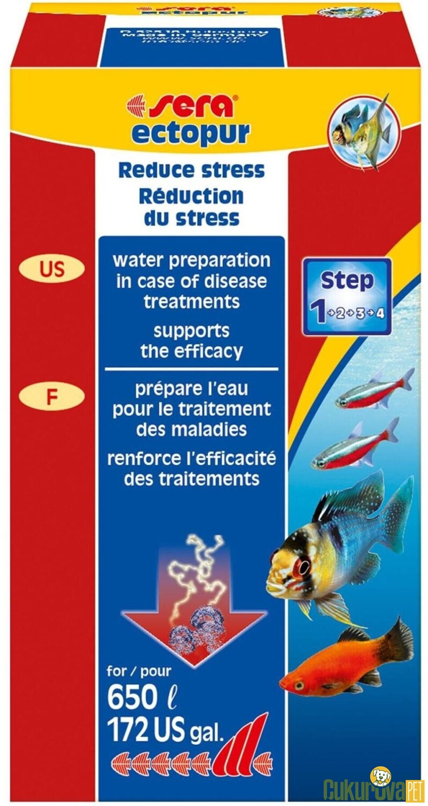 Sera Ectopur Stres Önleyici 130 Gr