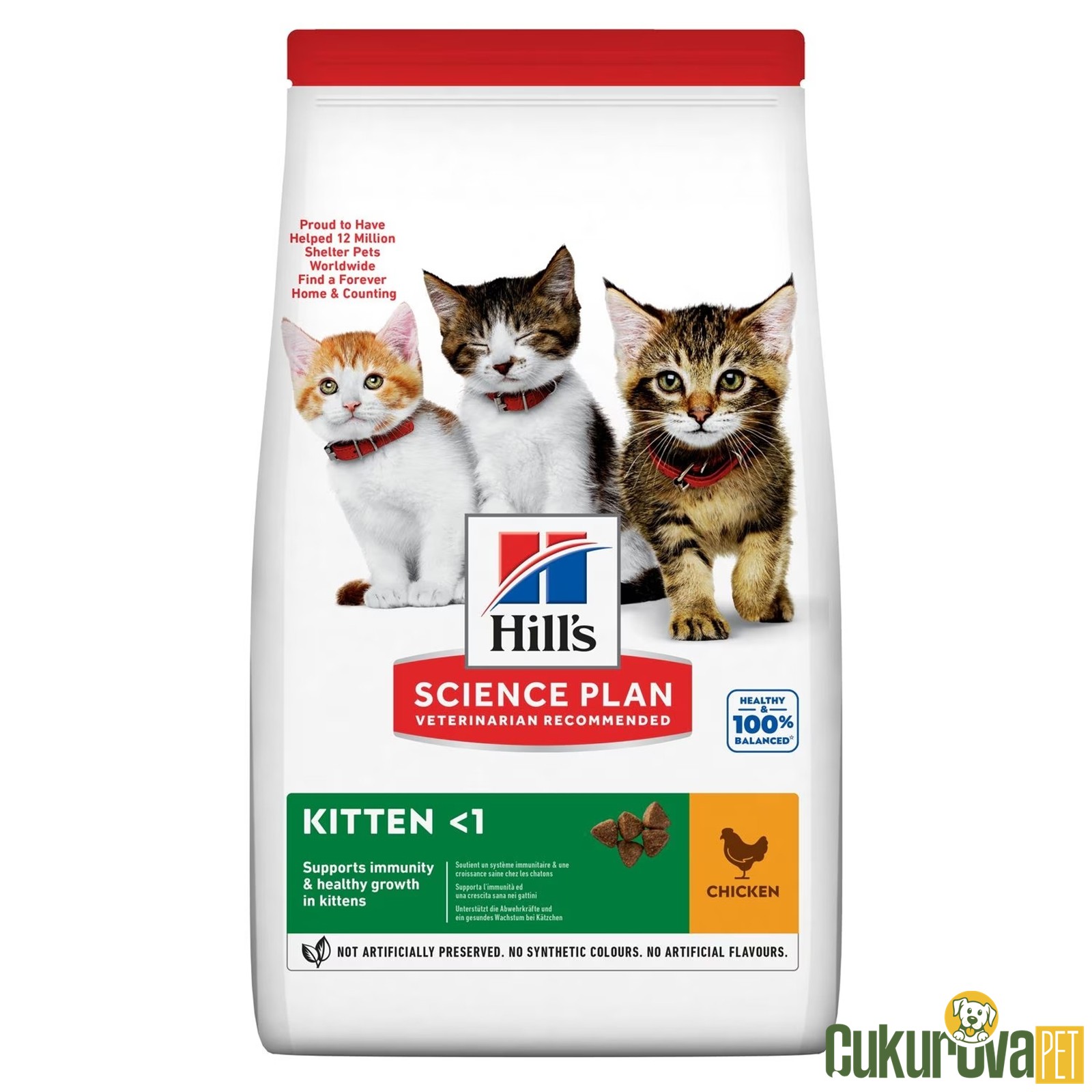 Hill's Science Plan Kitten Tavuklu Yavru Kedi Maması 1.5 Kg