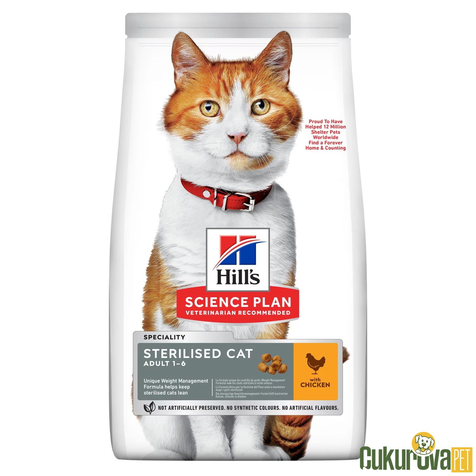 Hill's Science Plan Sterilised Tavuklu Kısırlaştırılmış Kedi Maması 10 Kg
