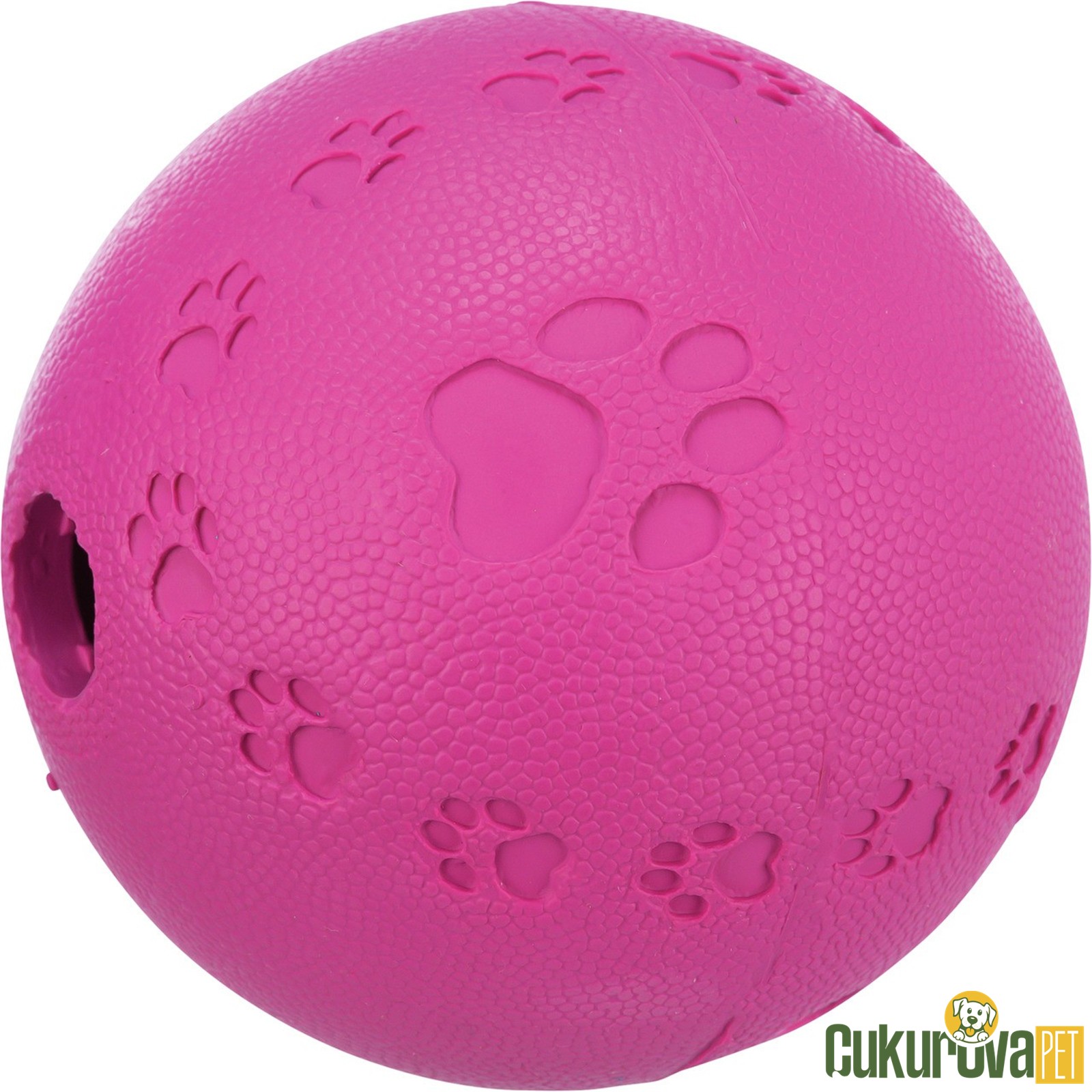 Trixie Köpek Oyuncağı Ödüllü Kauçuk Top 11 Cm - Karışık Renkli̇