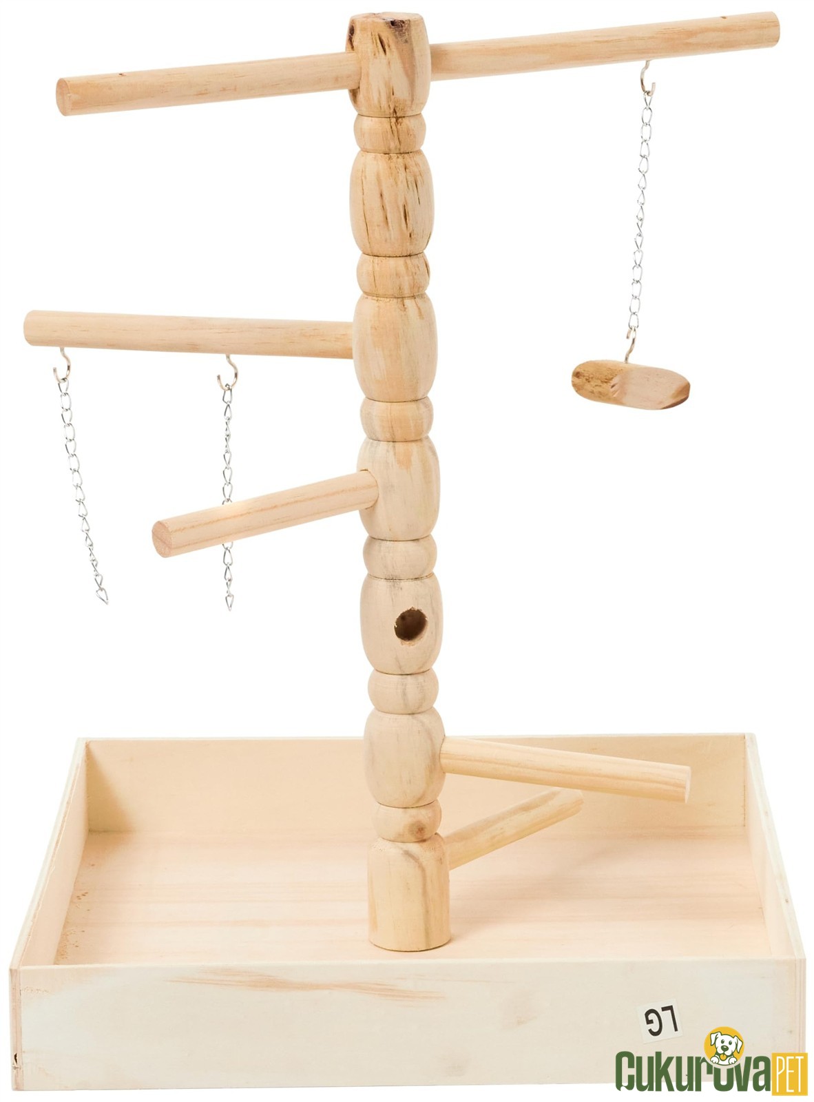 Trixie Ahşap Kanarya Ve Muhabbet Kuşu Oyun Parkı L - 41 x 55 x 41 Cm