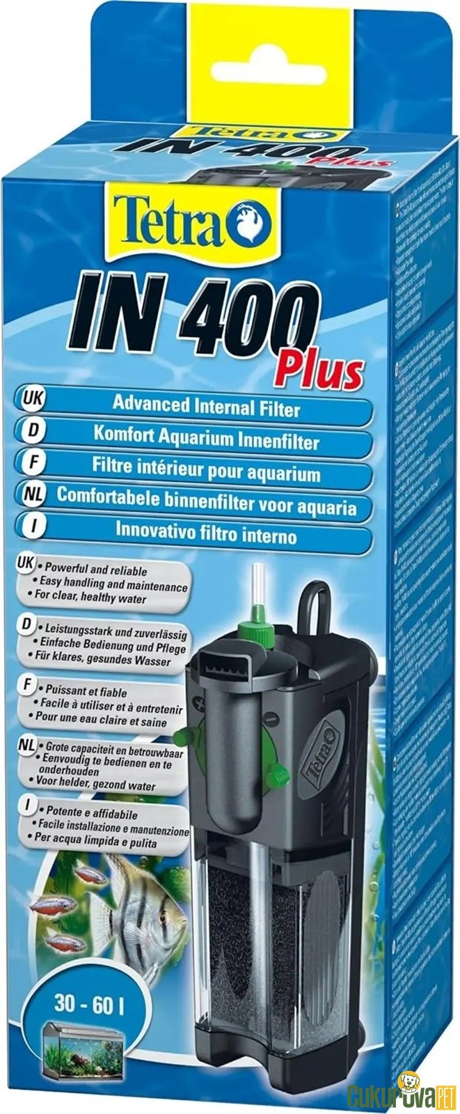 Tetra In 400 Plus Akvaryum İç Filtre