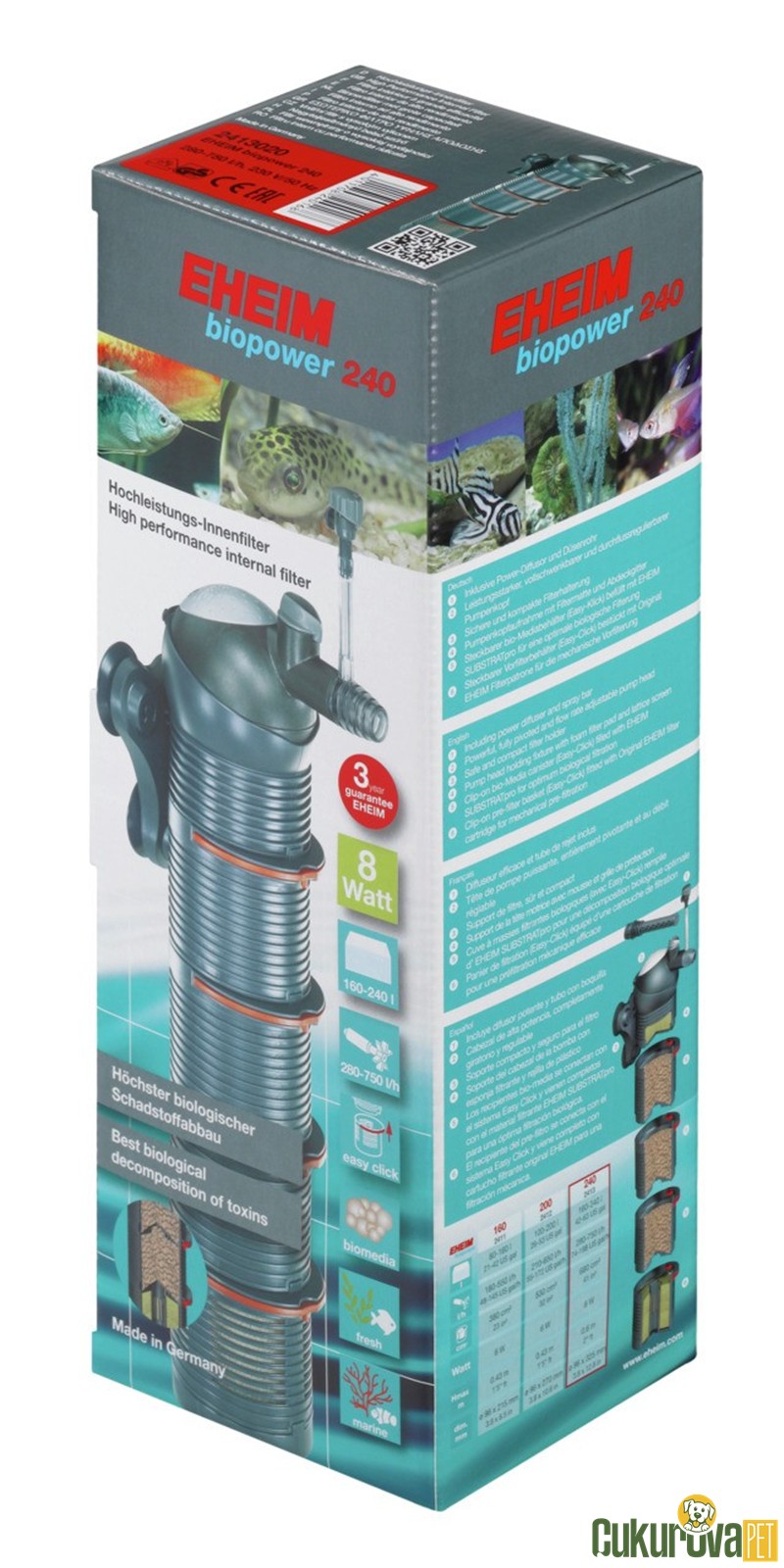 Eheim Biopower 240 - 2413 Akvaryum İç Fi̇ltre