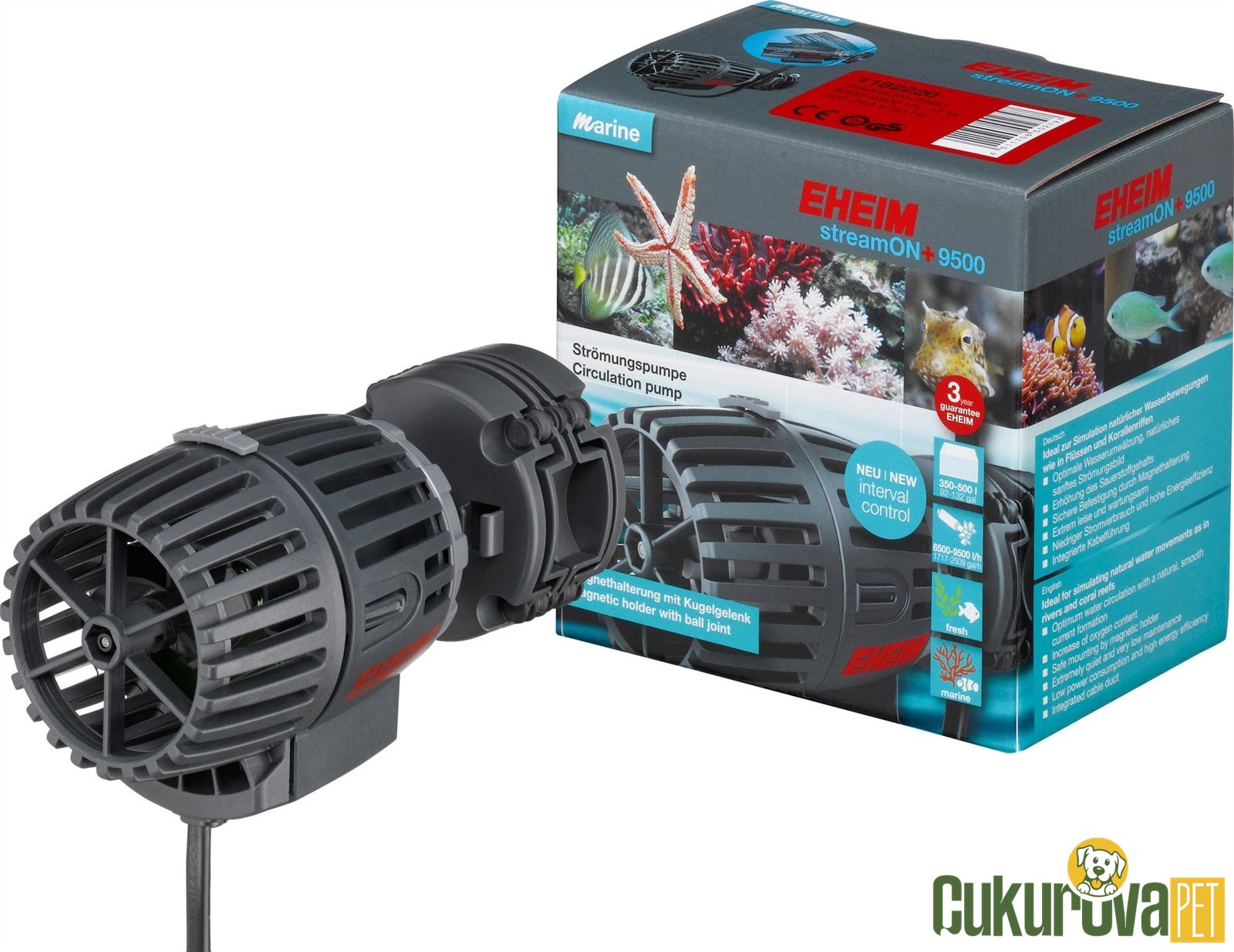 Eheim StreamOn+9500 Akvaryum Dalga Motoru