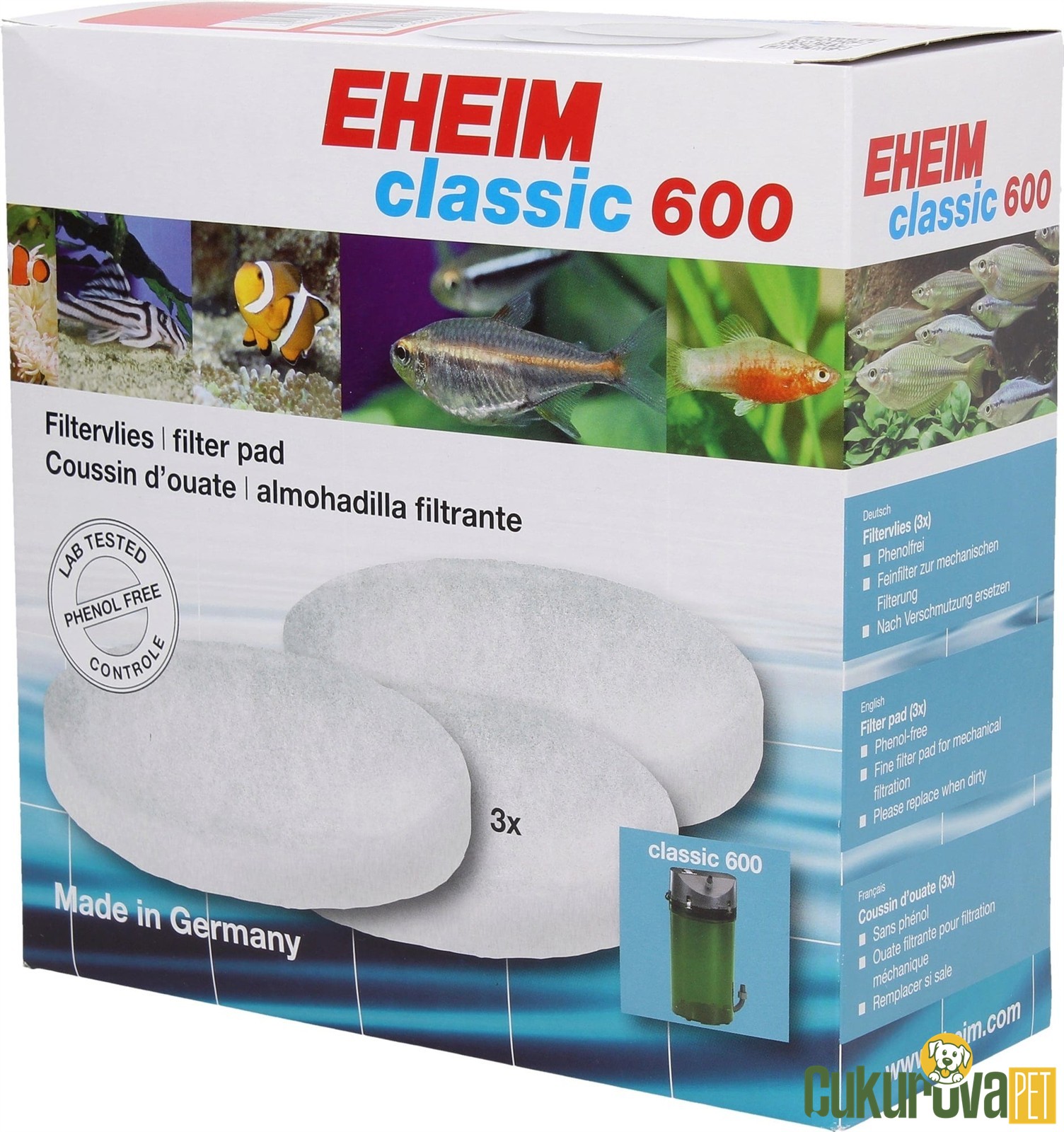 Eheim Classic 600 - 2217 Filtre Süngeri