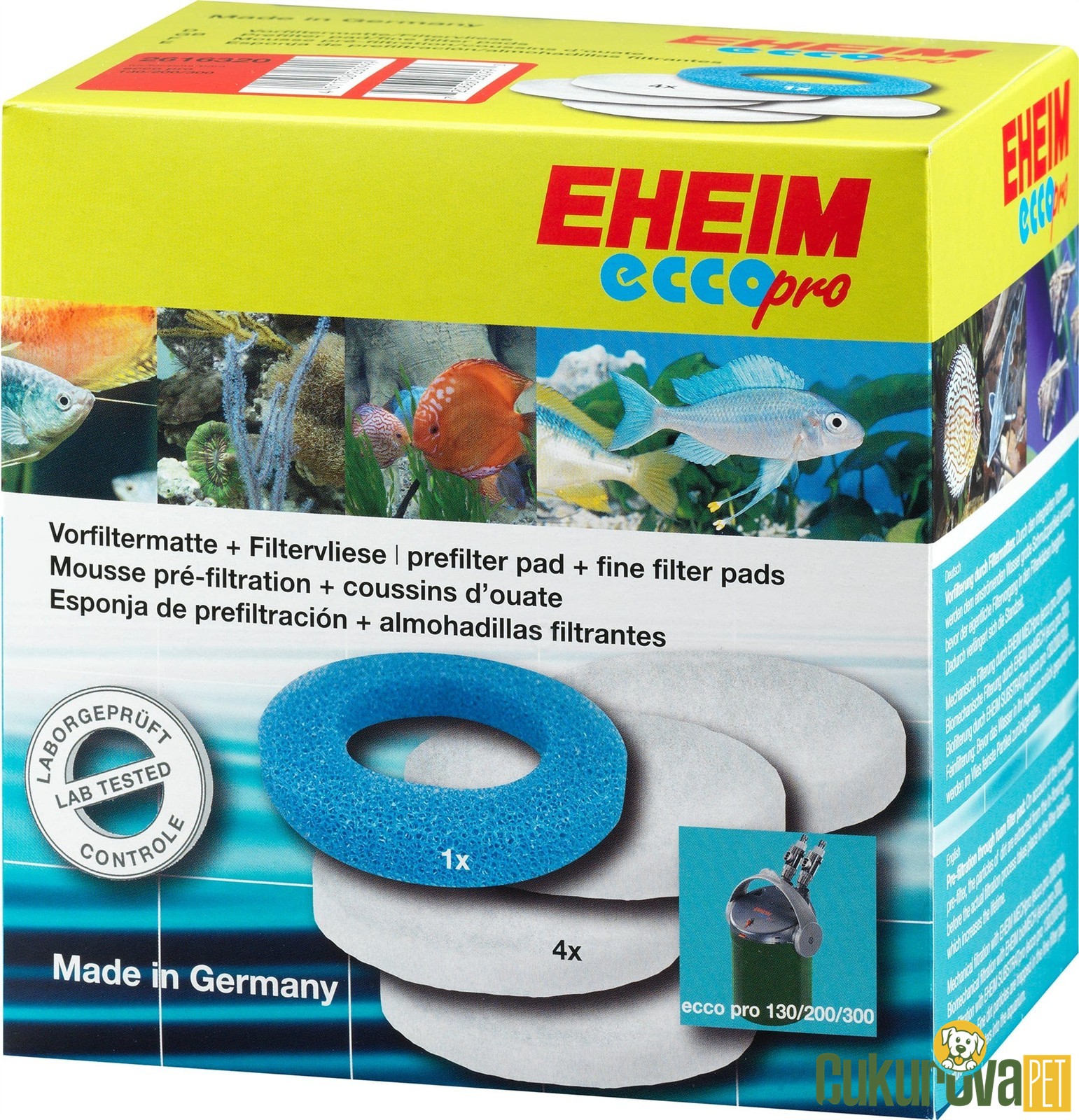 Eheim Eco Pro 2032 / 2034 / 2036 İçin Filtre Süngeri