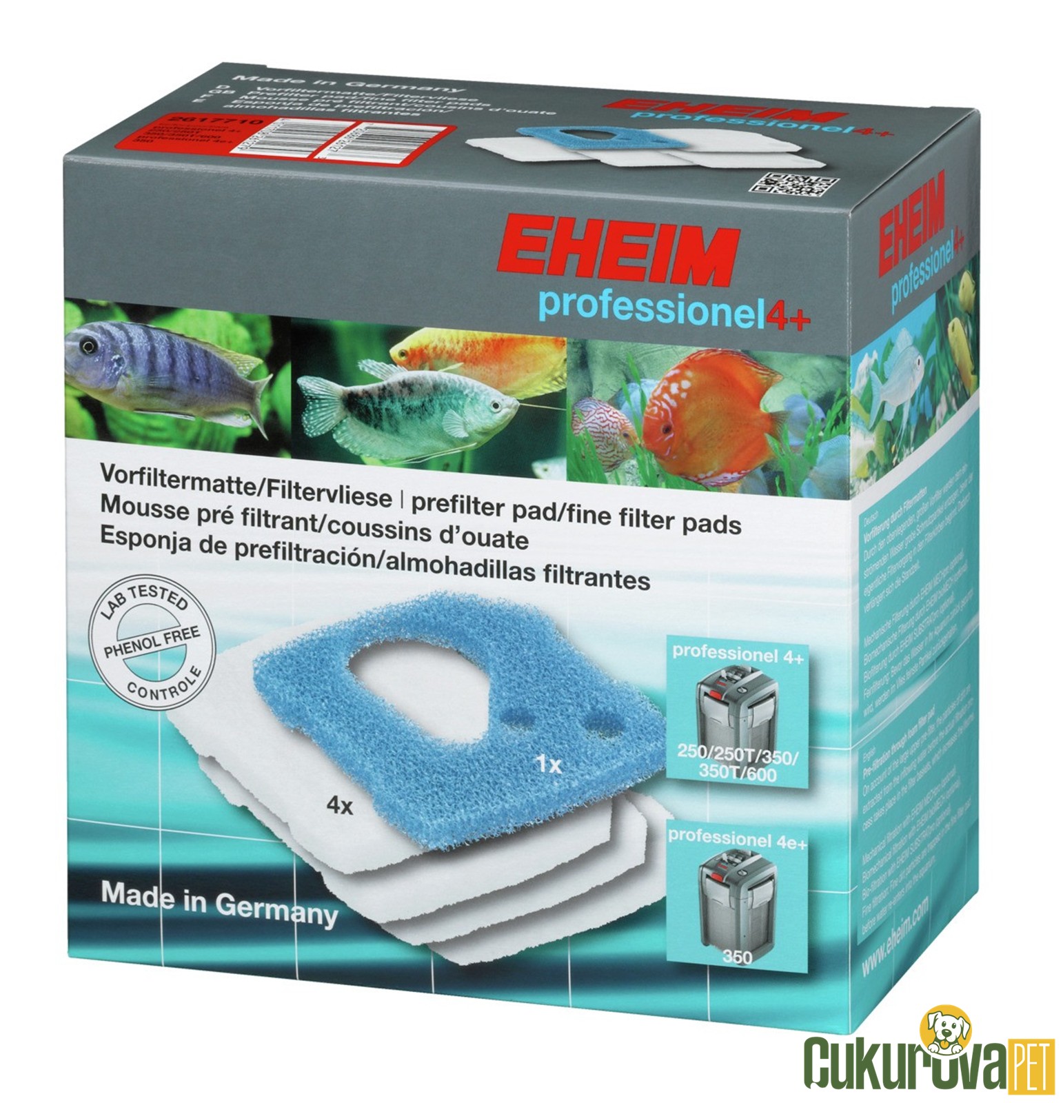 Eheim Professionel 4+ /5e 350 Filtre Süngeri