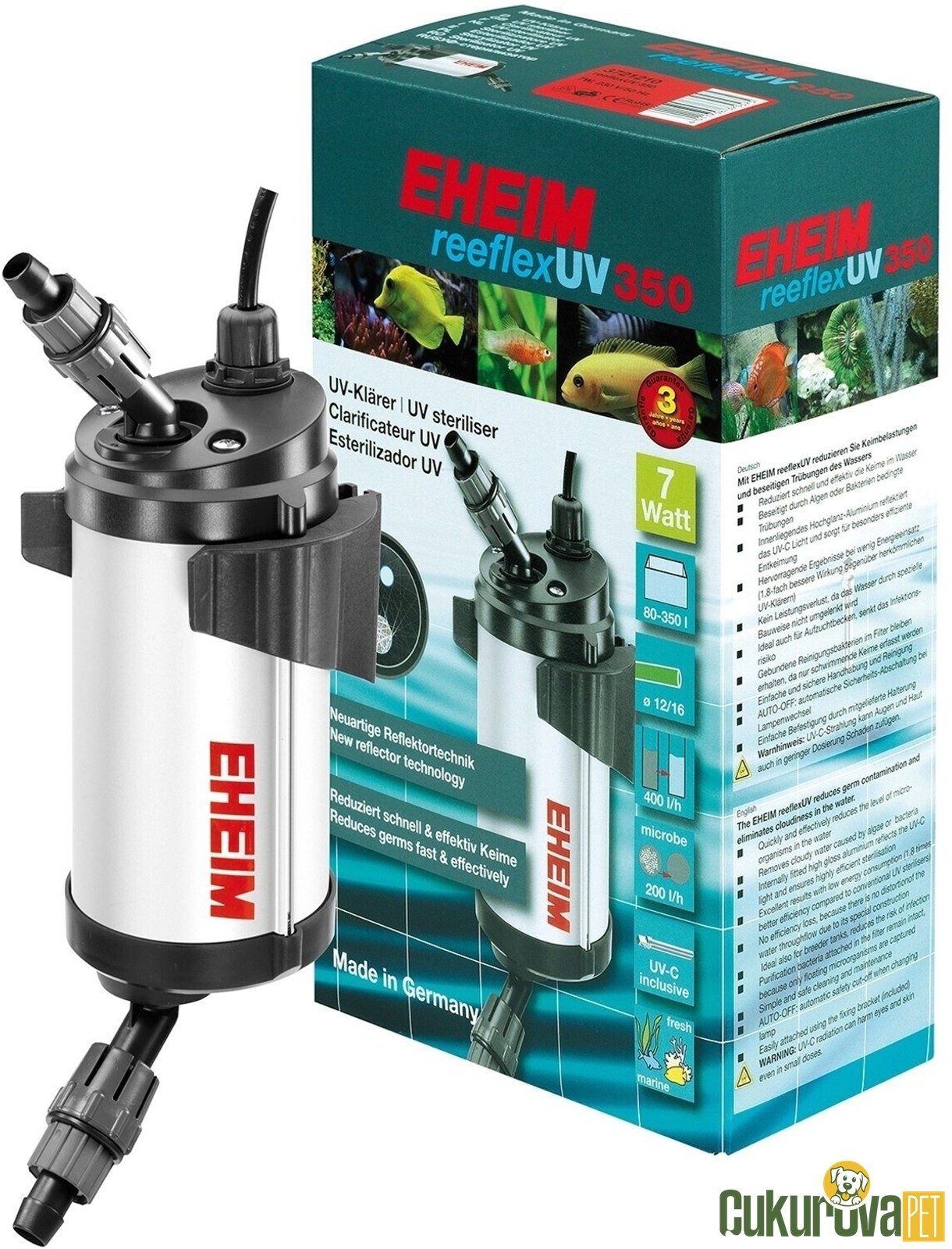 Eheim ReeflexUv 350 - 3721 Akvaryum Uv Filtre