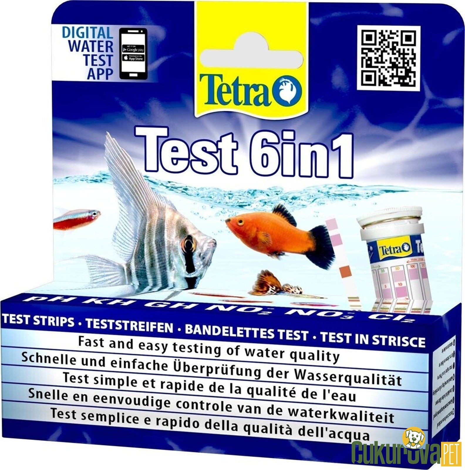 Tetra Test 6 In 1 Test Kiti