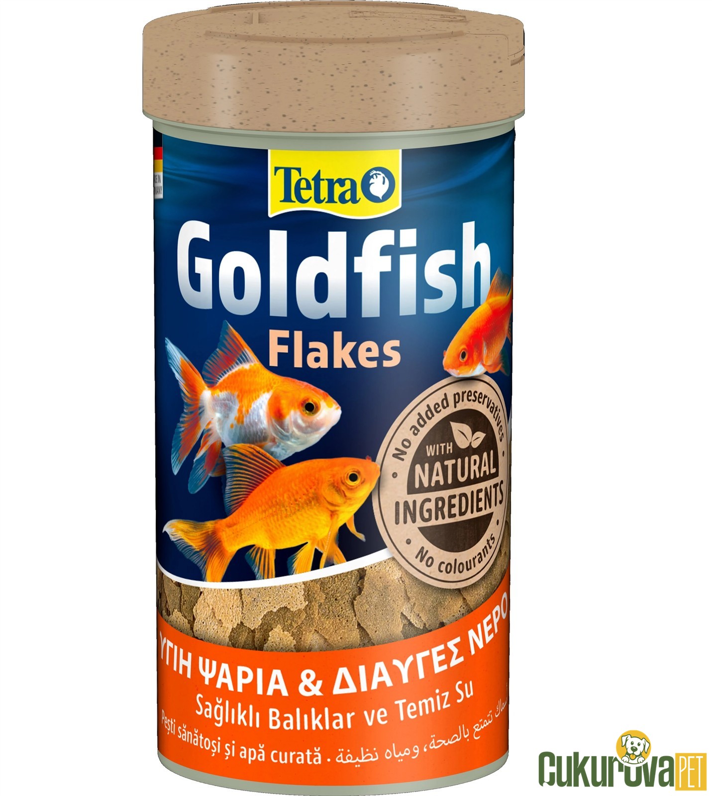 Tetra Goldfish Flakes Pul Yem 100 Ml - 20 Gr