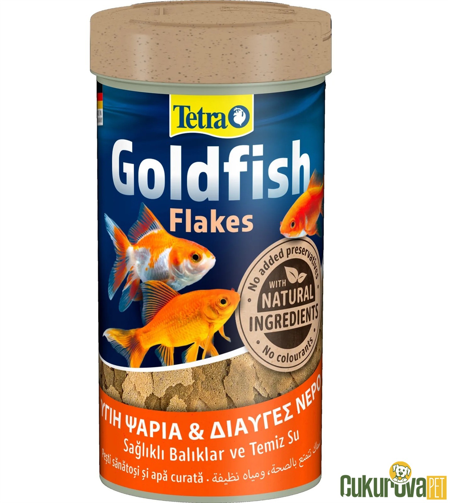 Tetra Goldfish Flakes Pul Yem 250 Ml - 52 Gr
