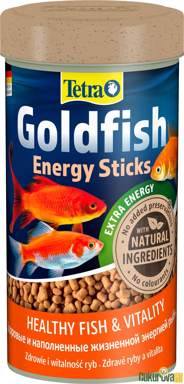 Tetra Goldfish Energy Sticks Stick Yem 100 Ml - 34 Gr