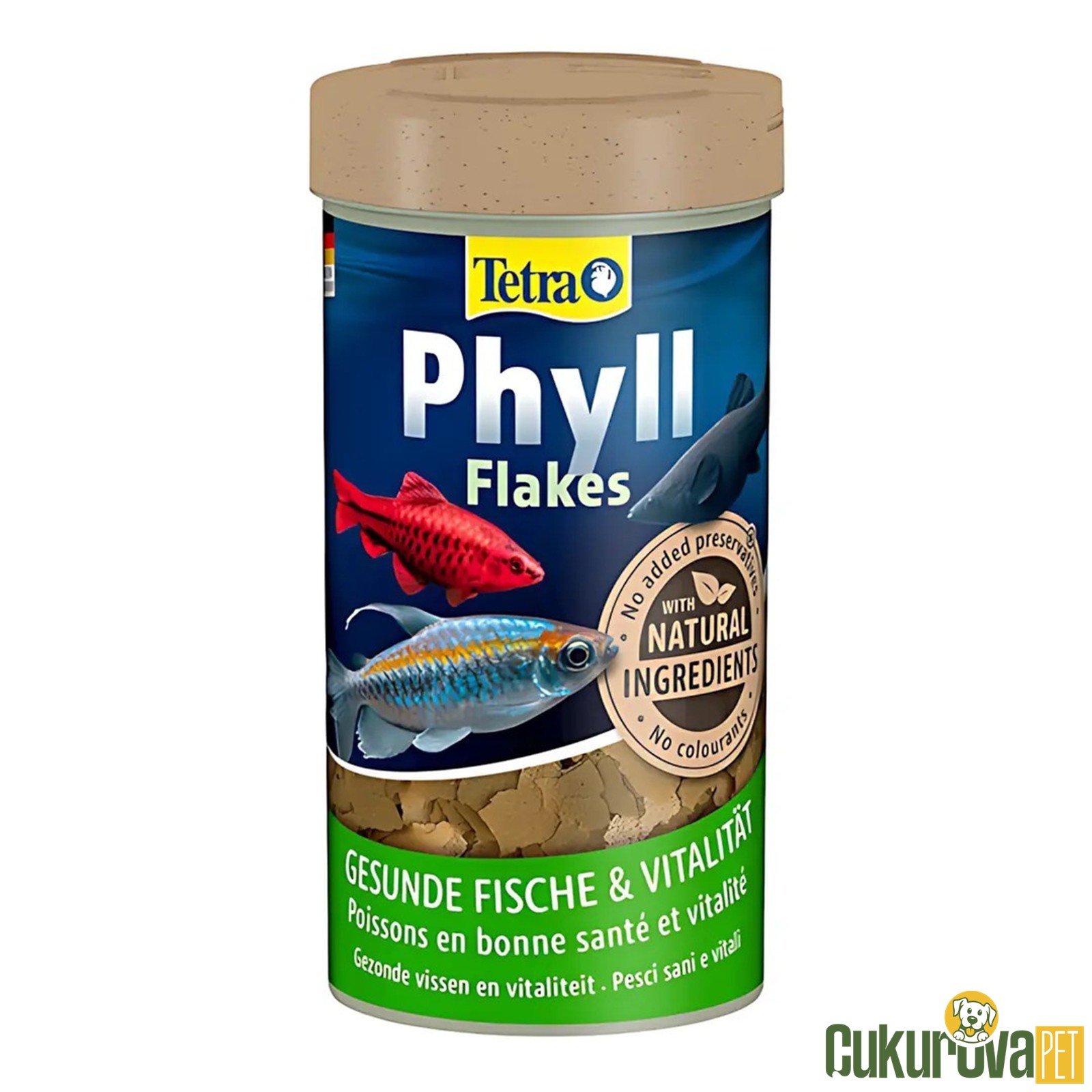 Tetra Phyll Flakes Pul Yem 100 Ml - 20 Gr