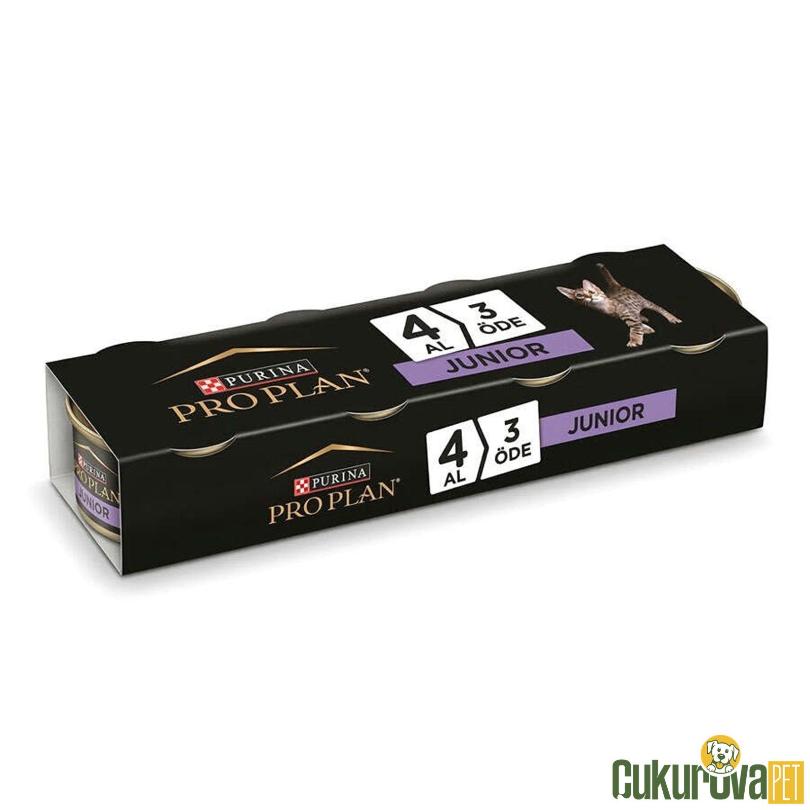 Pro Plan Kitten Healty Start Tavuklu Yavru Kedi Yaş Maması 85 Gr - 4 Al 3 Öde