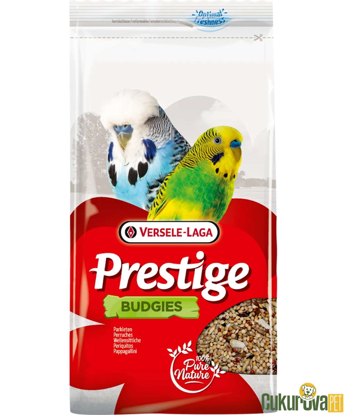 Versele Laga Prestige Budgies Muhabbet Kuşu Yemi 1 Kg
