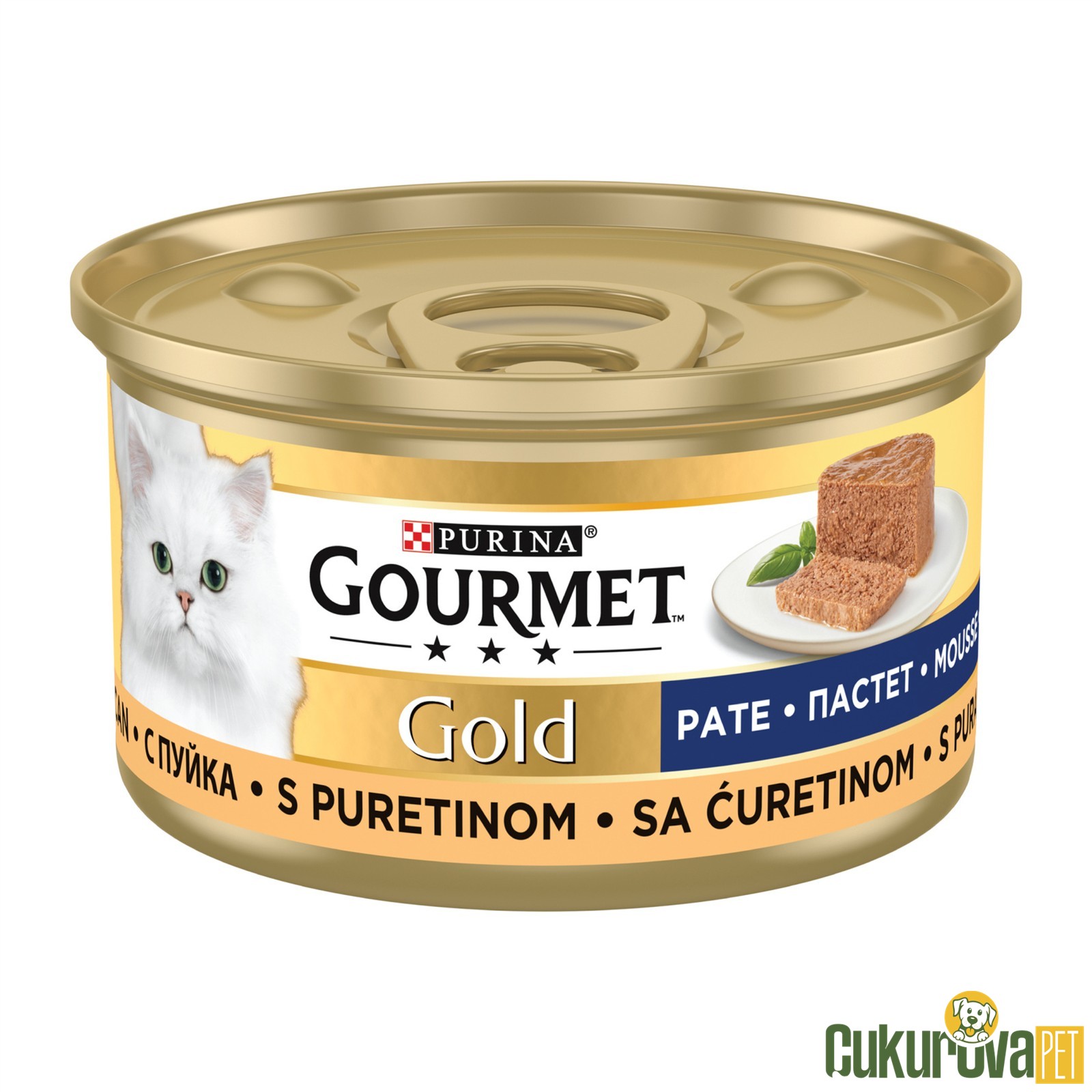 Gourmet Gold Pate Hindili Yetişkin Kedi Yaş Maması 85 Gr