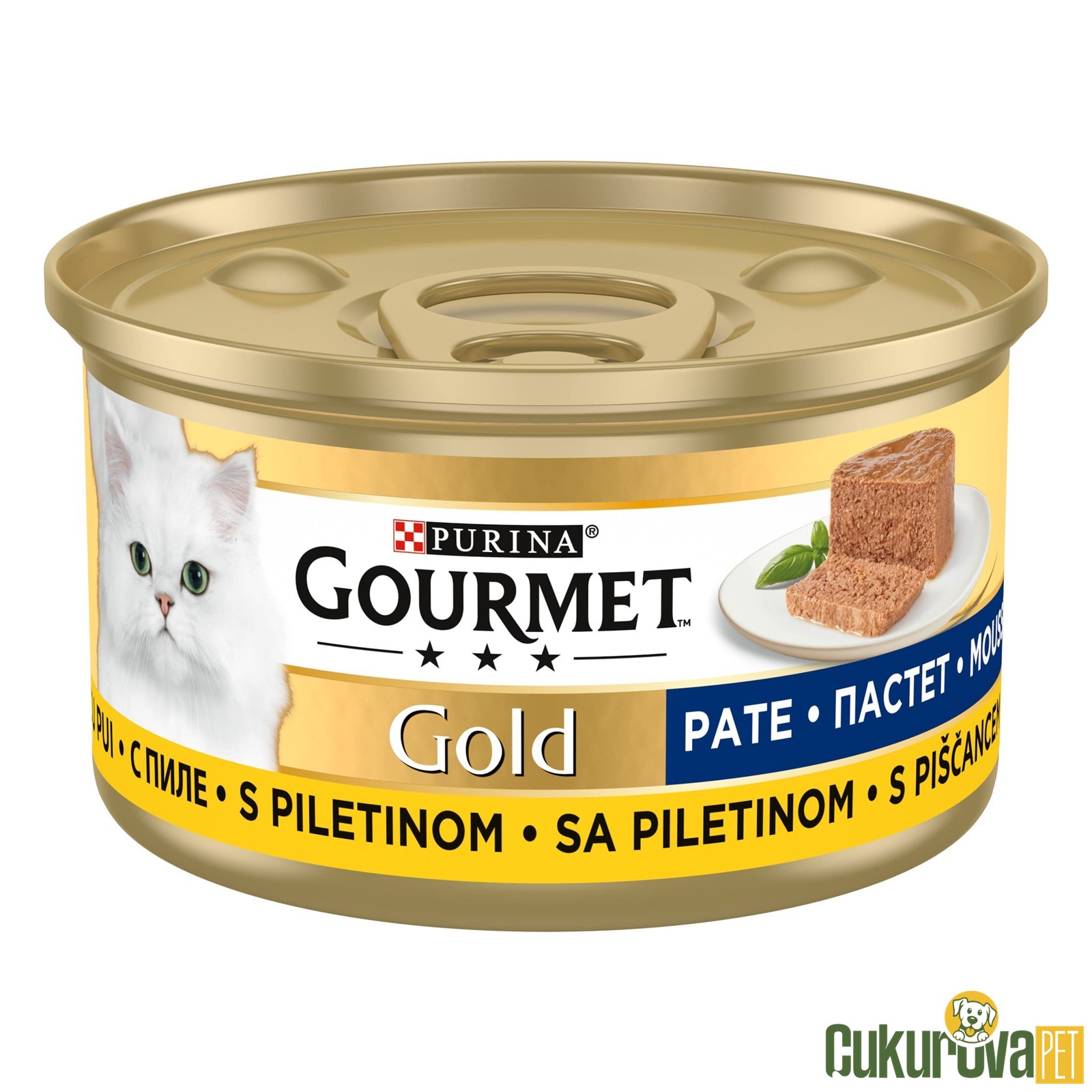 Gourmet Gold Pate Tavuklu Yetişkin Kedi Yaş Maması 85 Gr