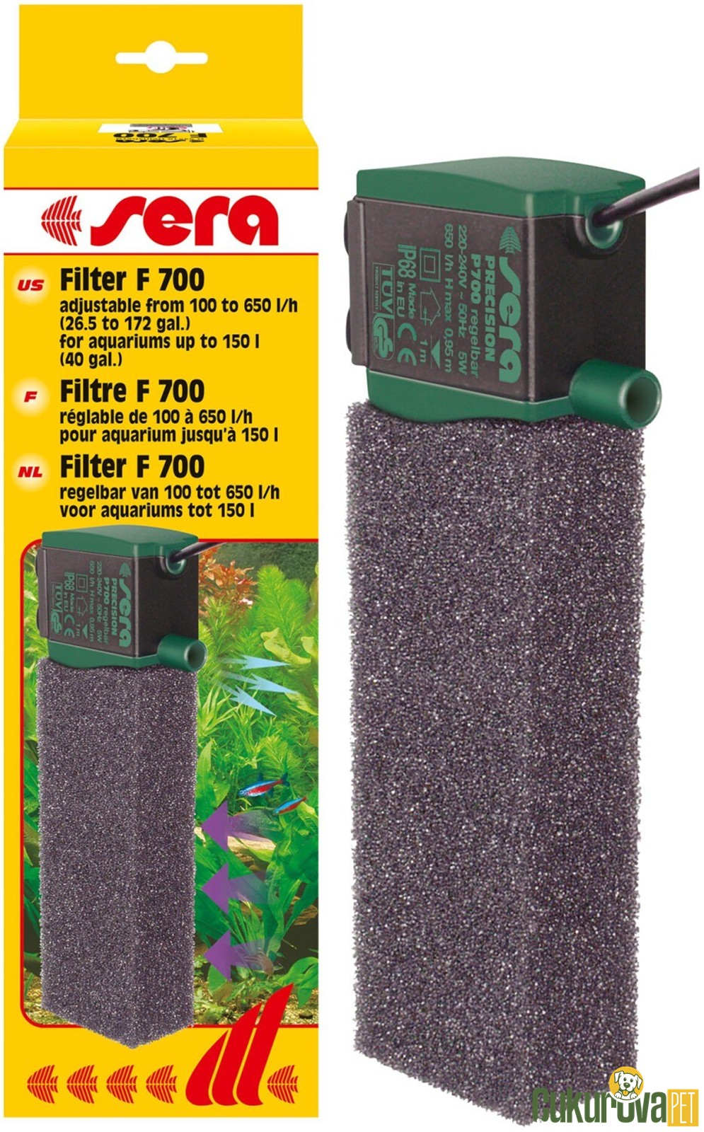 Sera F700 Akvaryum İç Filtre