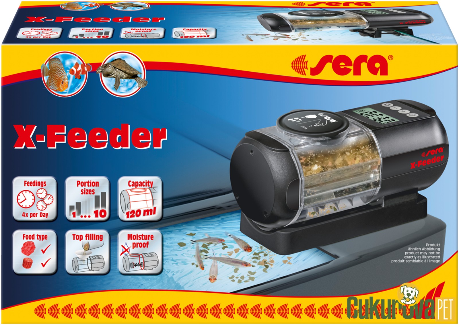 Sera X-Feeder Akvaryum Otomatik Yem Makinesi