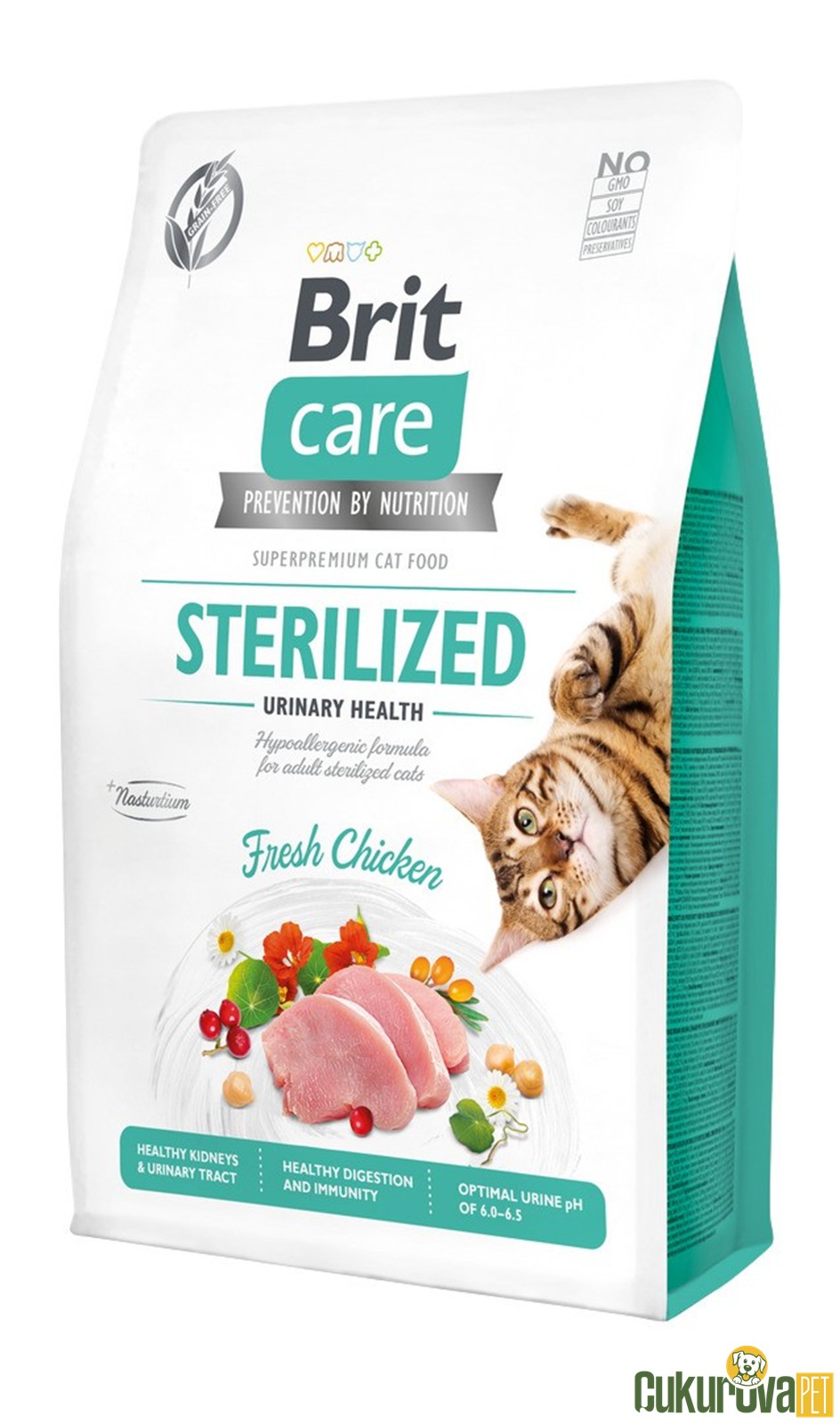 Brit Care Sterilised Tavuklu Kısırlaştırılmış Kedi Maması 2 Kg