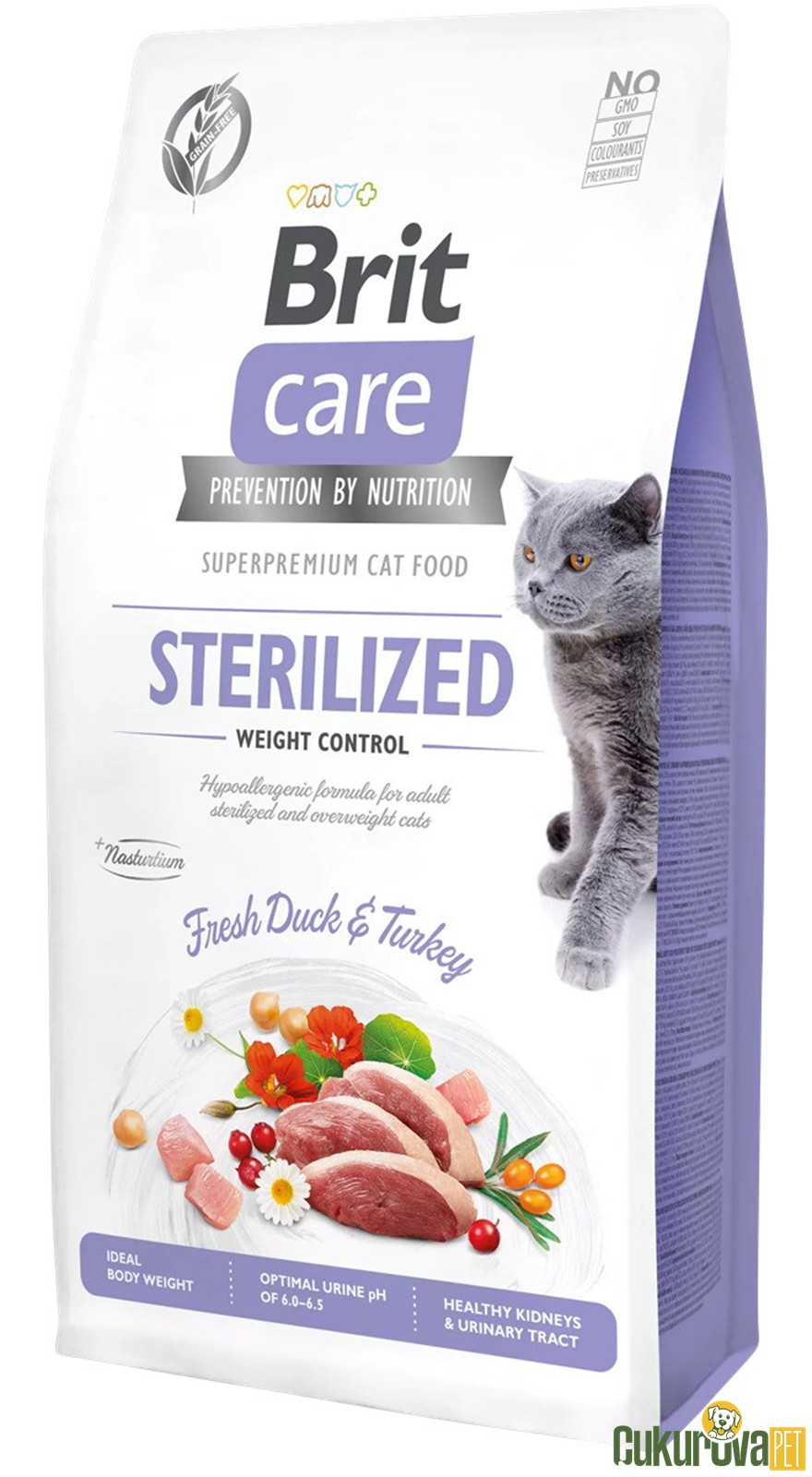 Brit Care Sterilised Ördekli Ve Hindili Kısırlaştırılmış Kedi Maması 7 Kg