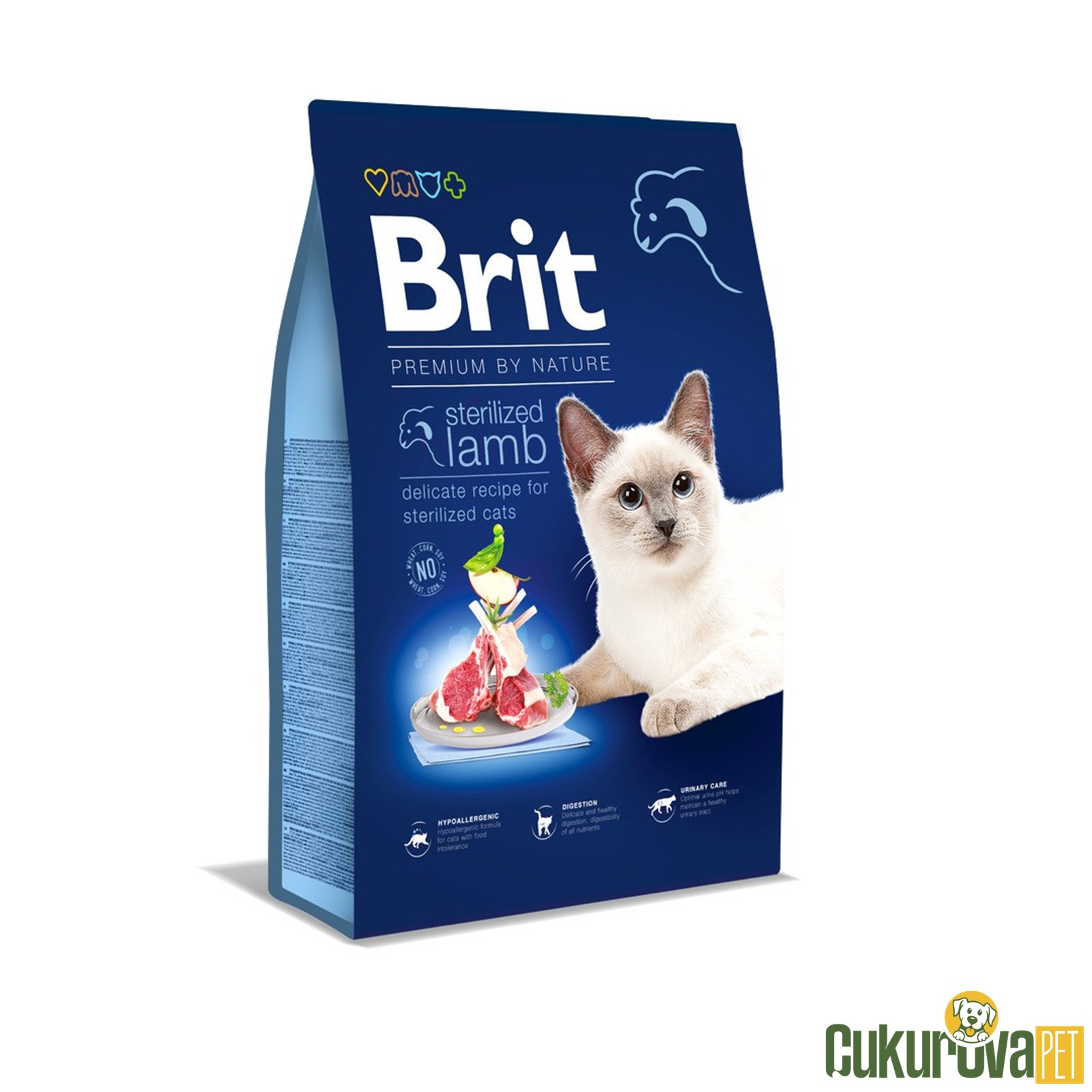 Brit Care Premium By Nature Kuzulu Kısırlaştırılmış Kedi Maması 8 Kg