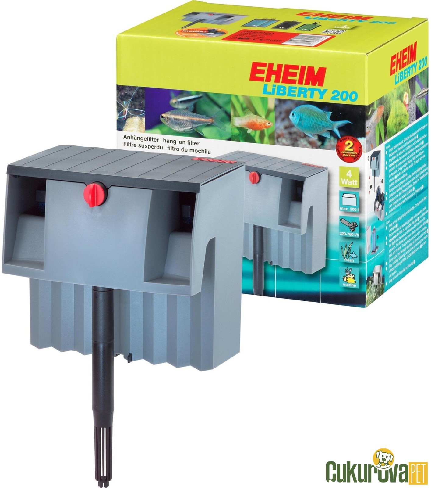 Eheim Liberty 200 - 2042 Akvaryum Askı & Şelale Filtre