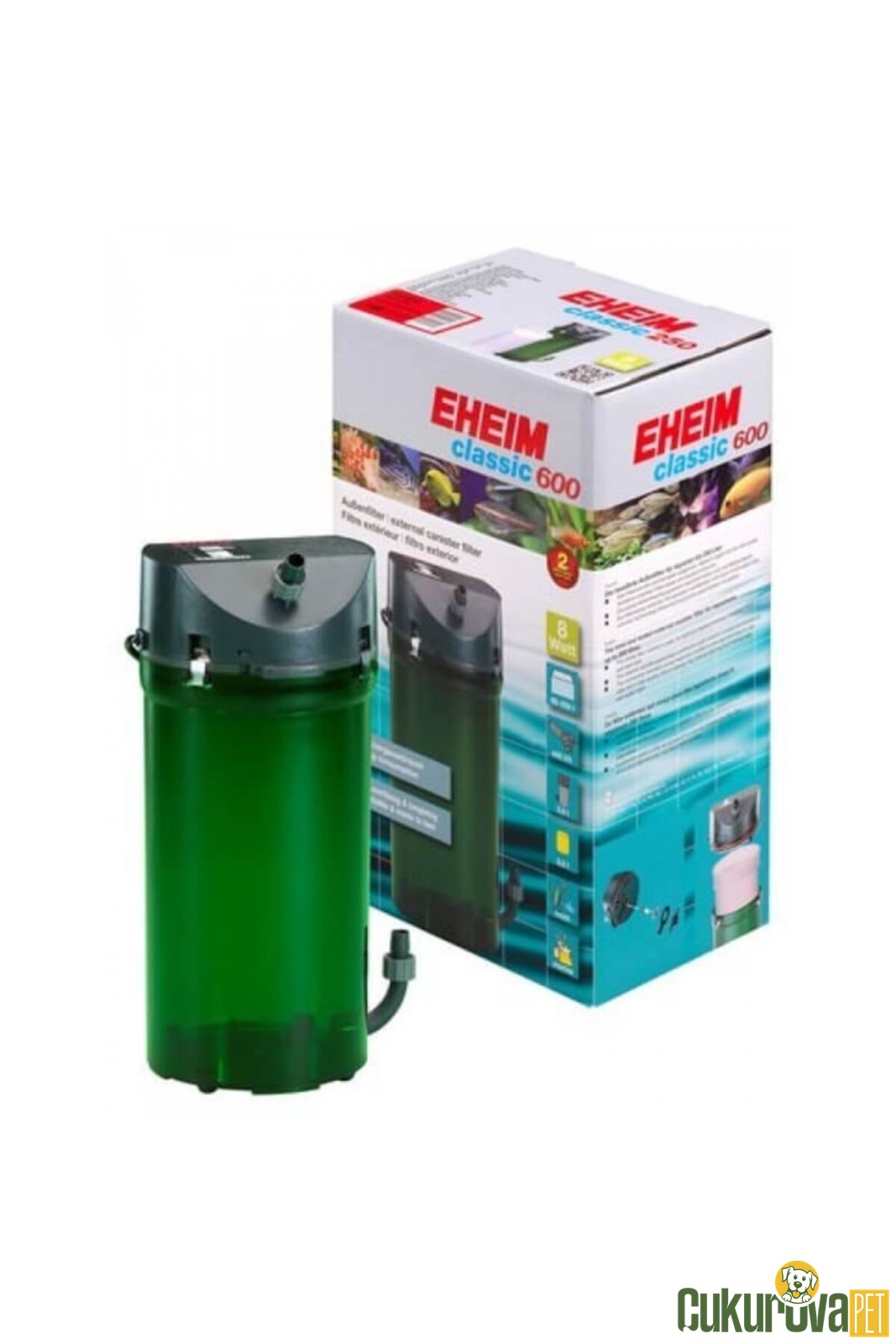 Eheim Classic 600 - 2217-01 Akvaryum Dış Filtre