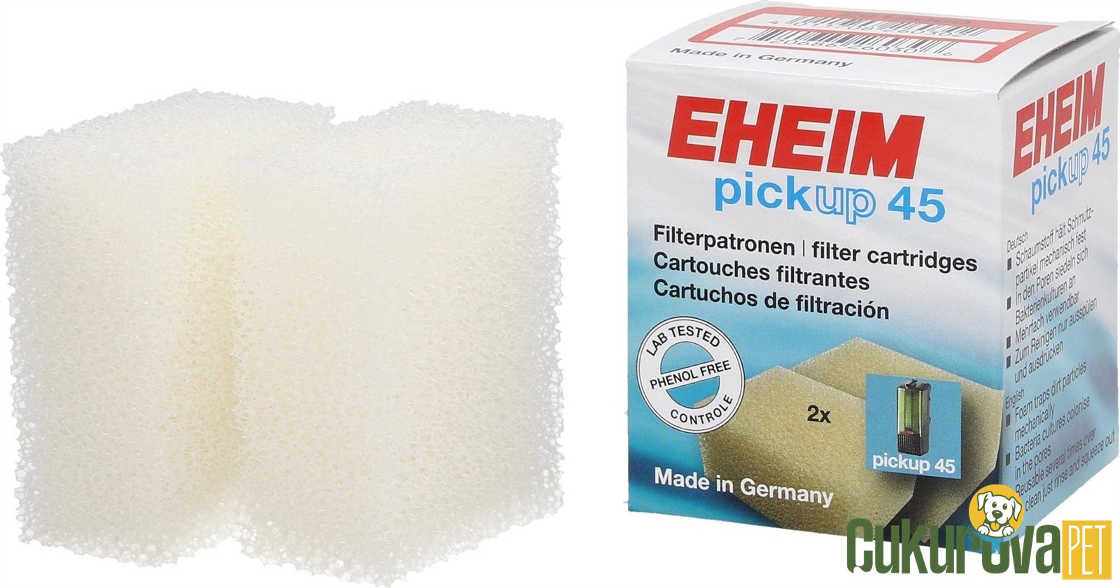 Eheim Pick Up 45 - 2006 Filtre Süngeri