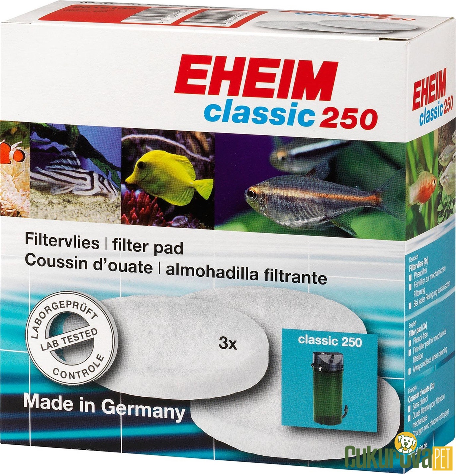 Eheim Classic 250 - 2213 Filtre Elyafı