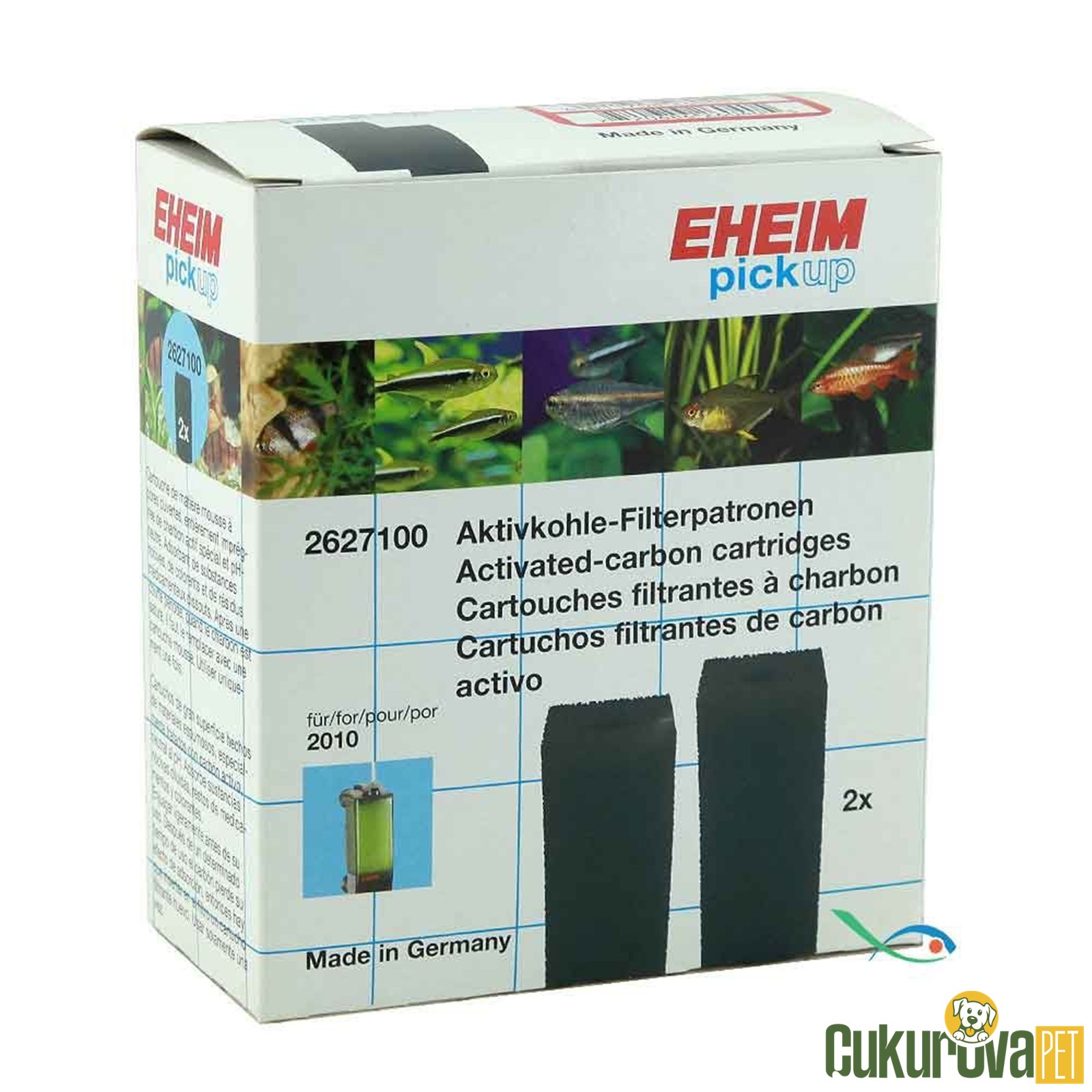 Eheim Pick Up 160 - 2010 Karbonlu Filtre Süngeri