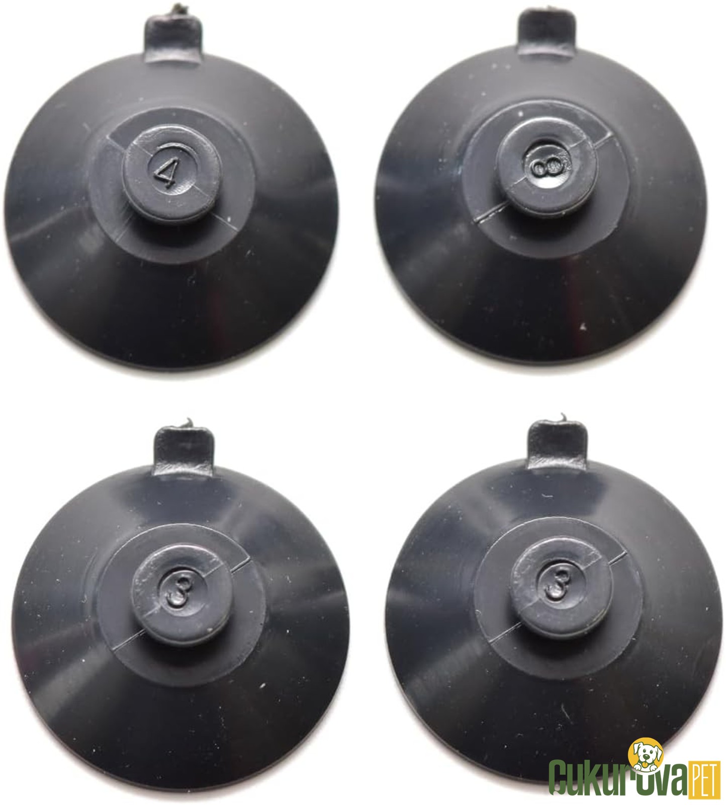 Eheim Compact 300 / 600 / 1000, MiniFlat, MiniUp, Skim 350 Vantuz 4 Adet