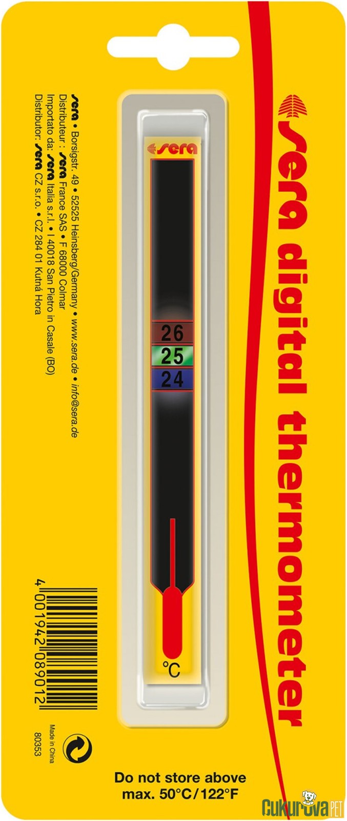 Sera Dijital Termometre