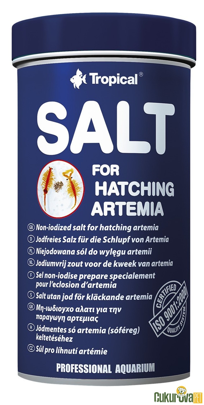 Tropical Salt For Hatching Artemia Çıkarma Tuzu 250 Ml - 300 Gr