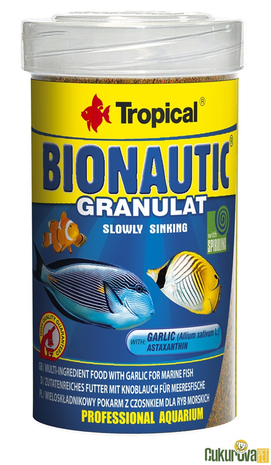 Tropical Bionautic Granulat Granül Yem 100 Ml - 55 Gr