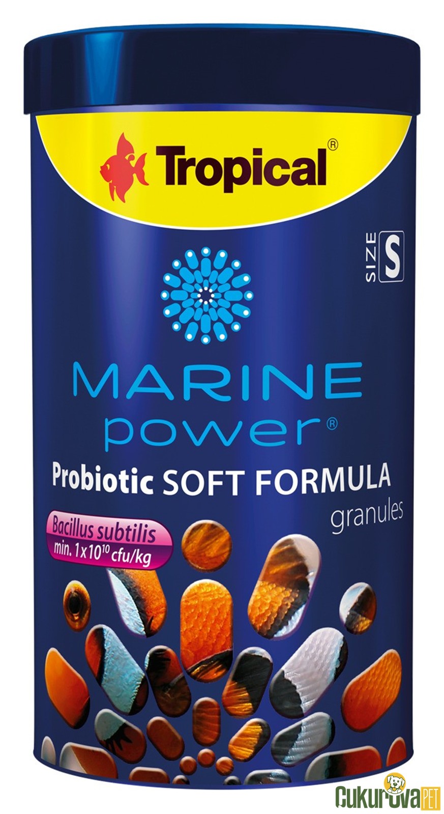Tropi̇cal Marine Power Probiotic Soft Formula Size S Granül Yem 100 Ml - 60 Gr
