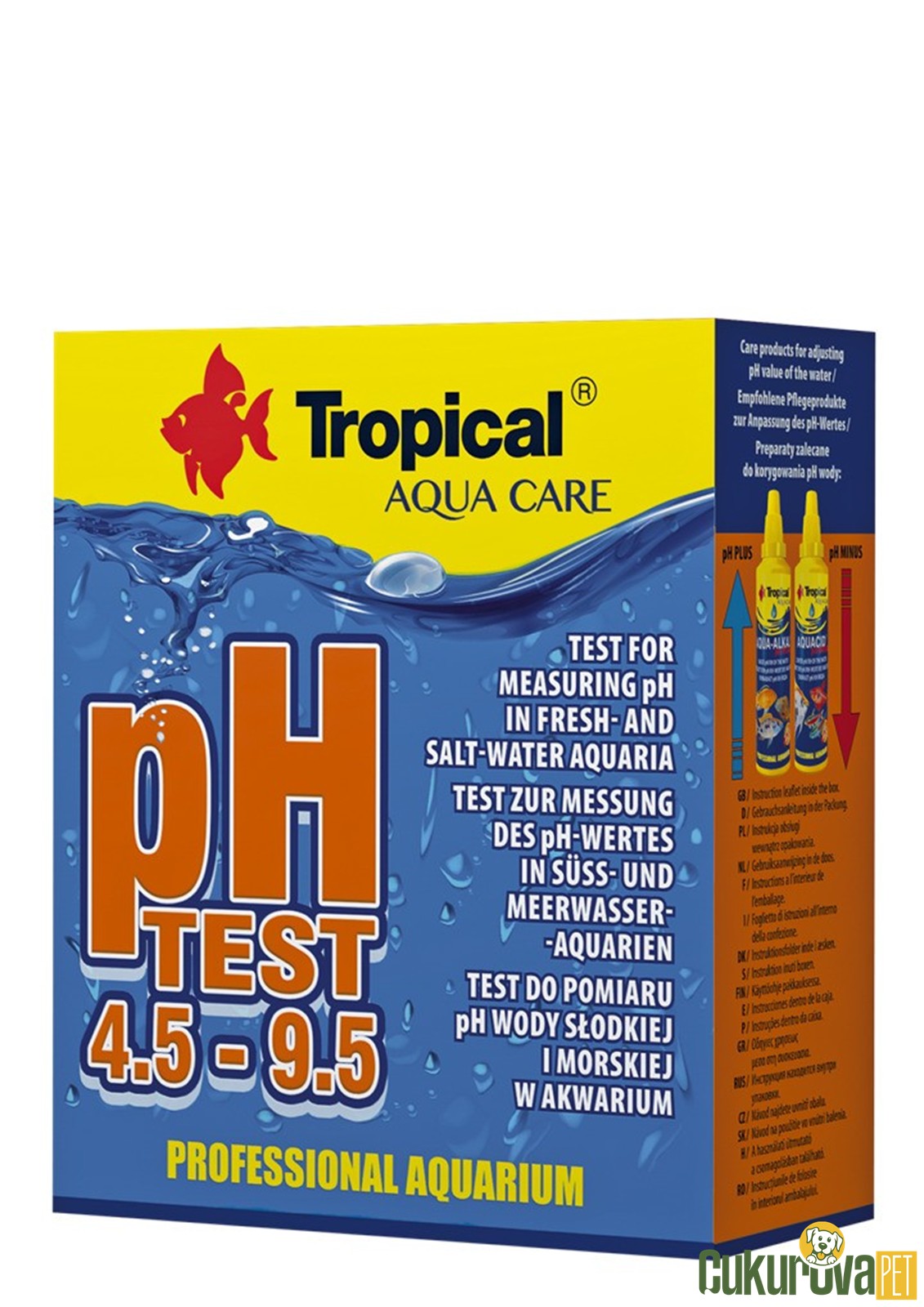 Tropical pH Test 4.5 - 9.5 Test Kiti