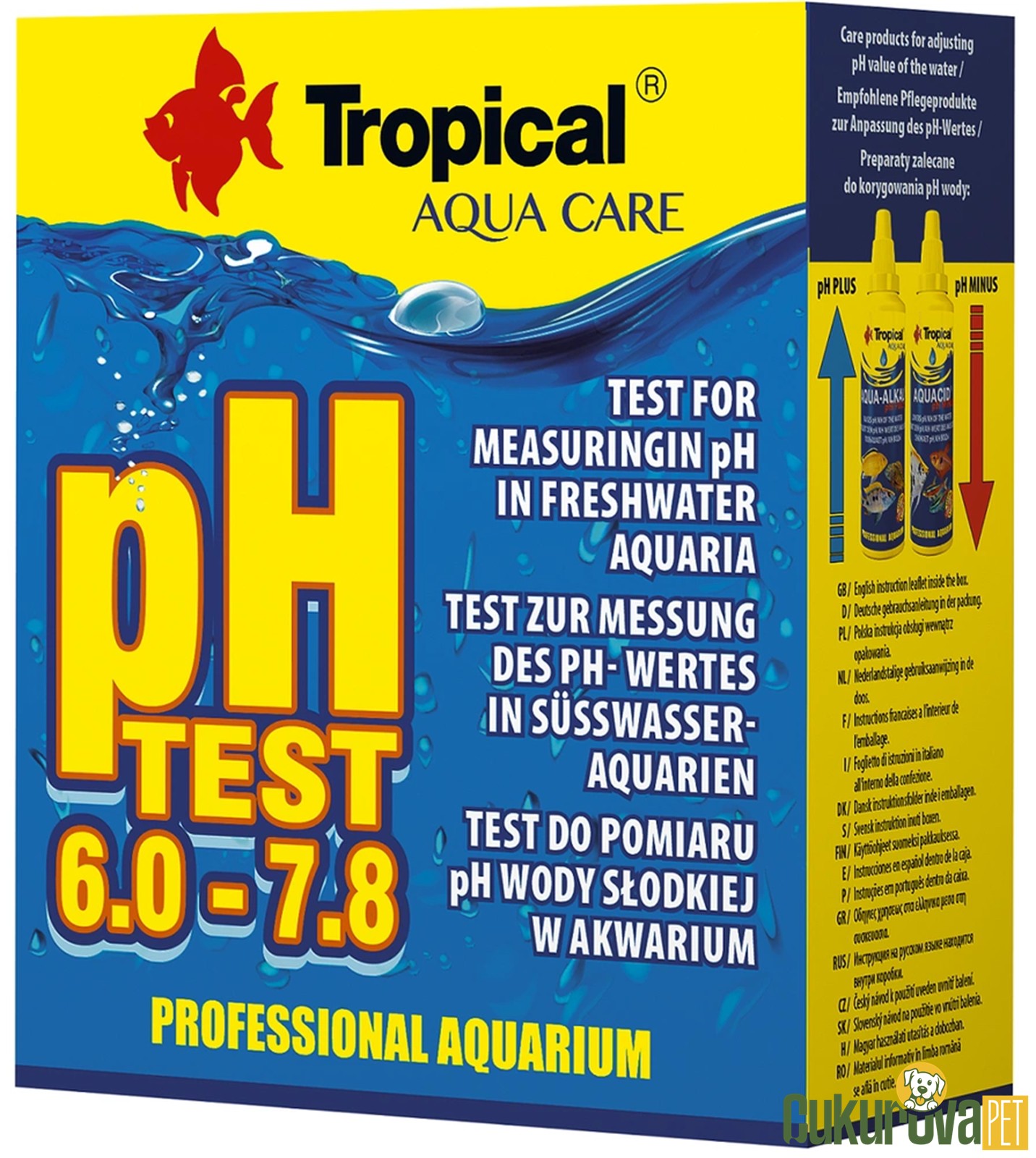 Tropical pH Test 6.0 - 7.8 Test Kiti