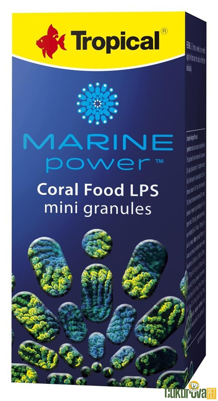 Tropical Marine Power Coral Food Lps Mini Granules Granül Yem 100 Ml - 70 Gr