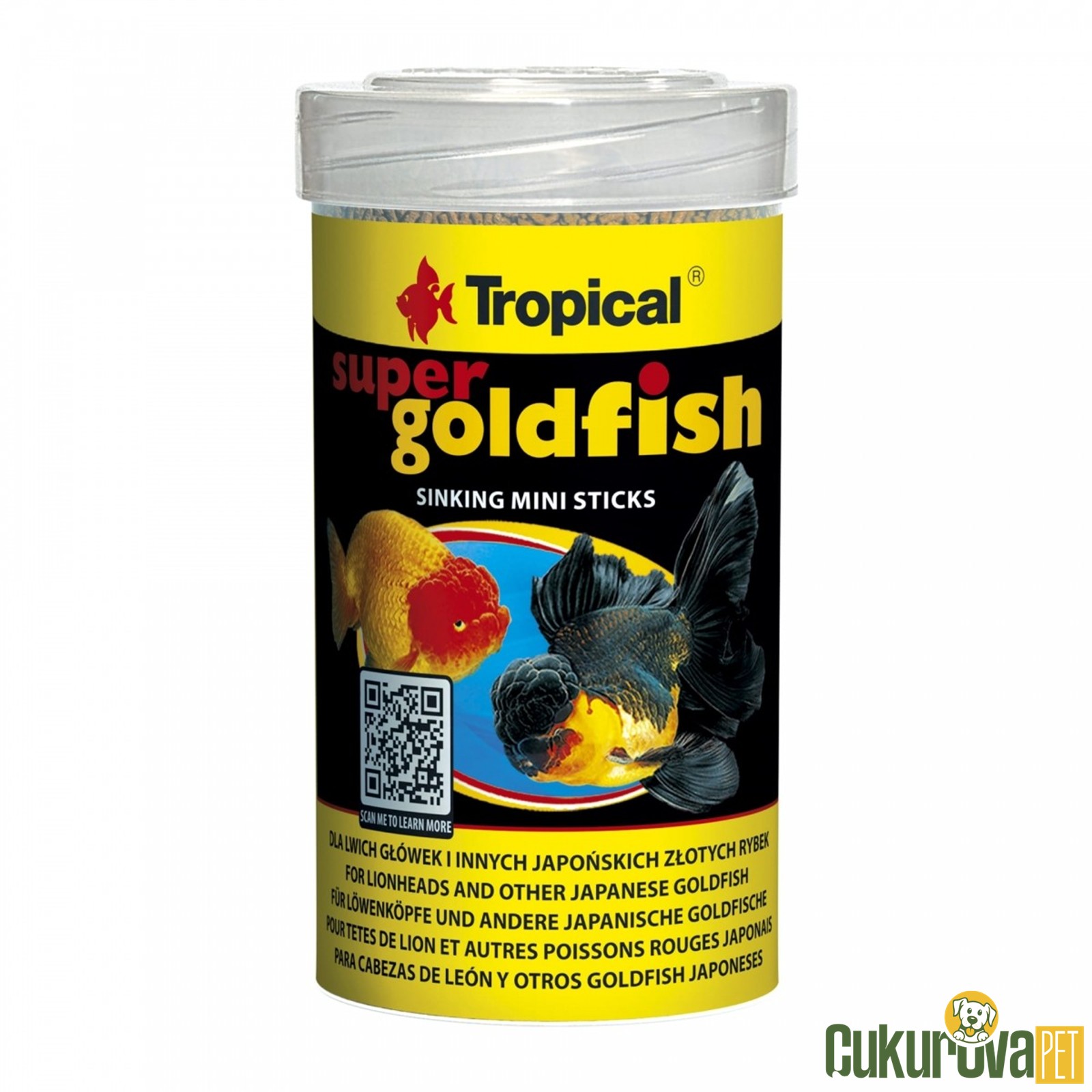 Tropical Super Goldfish Mini Sticks Stick Yem 250 Ml - 150 Gr