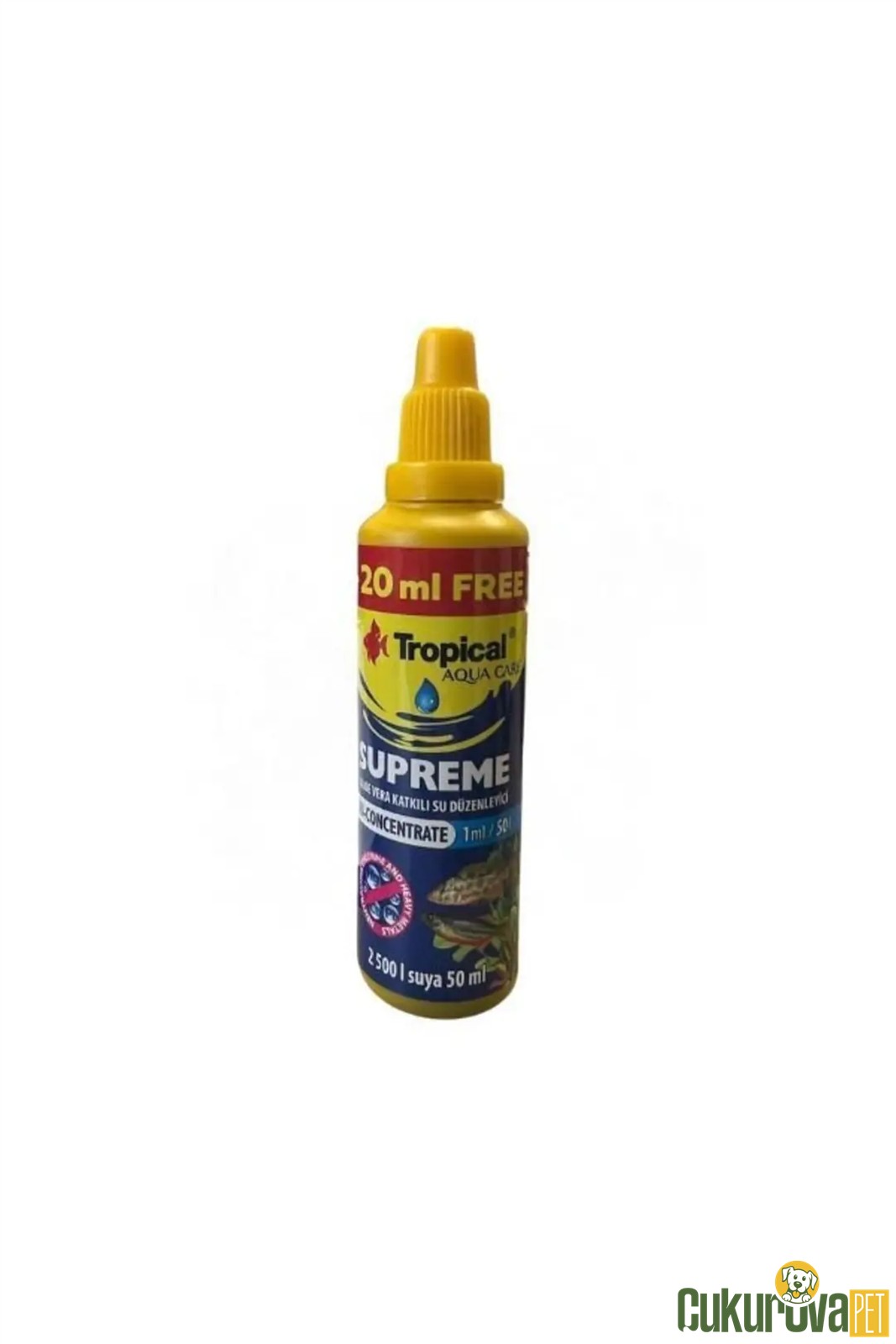 Tropical Supreme Akvaryum Su Düzenleyici 30 + 20 Ml