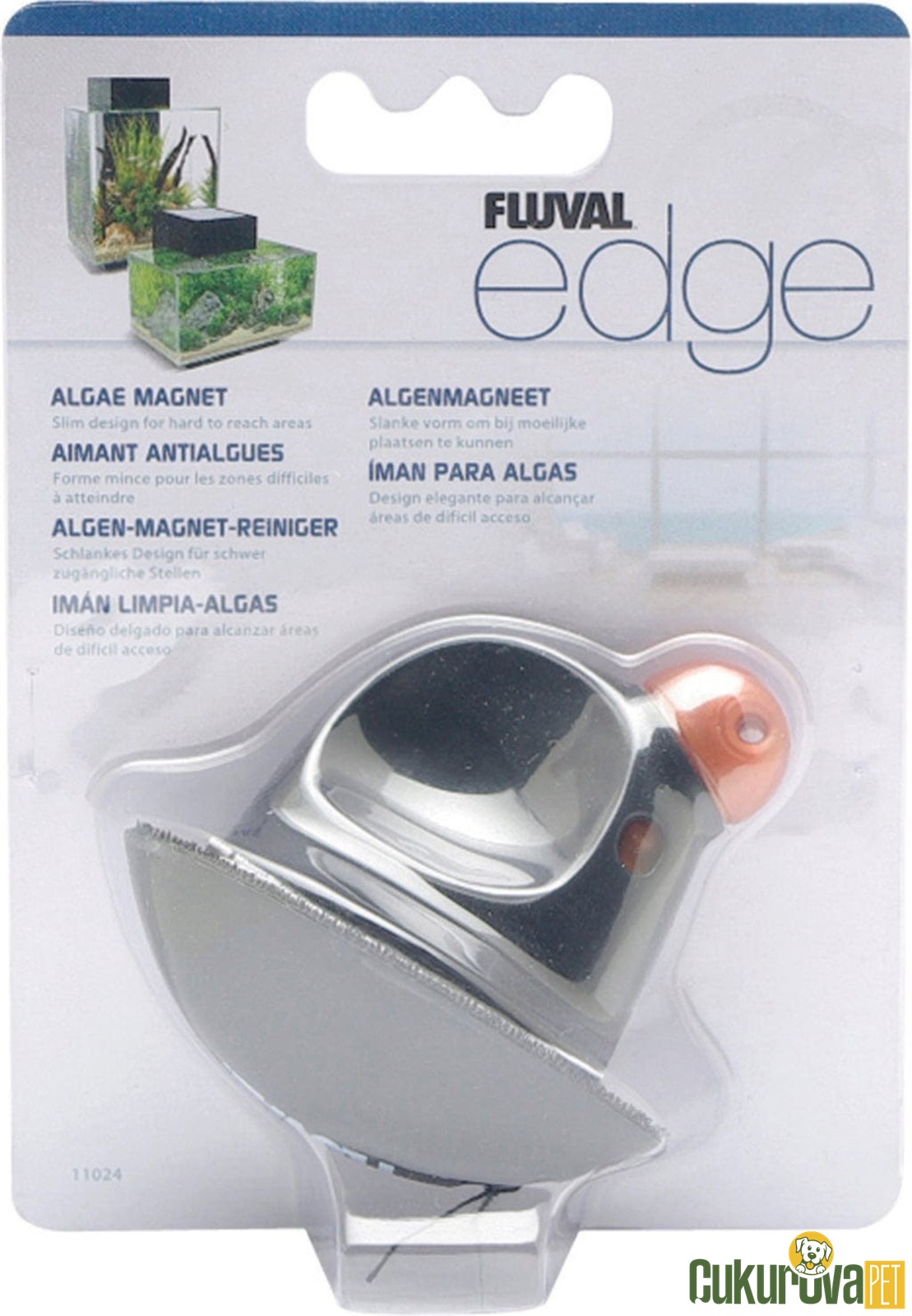 Fluval Edge Mıknatıslı Cam Sileceği Küçük