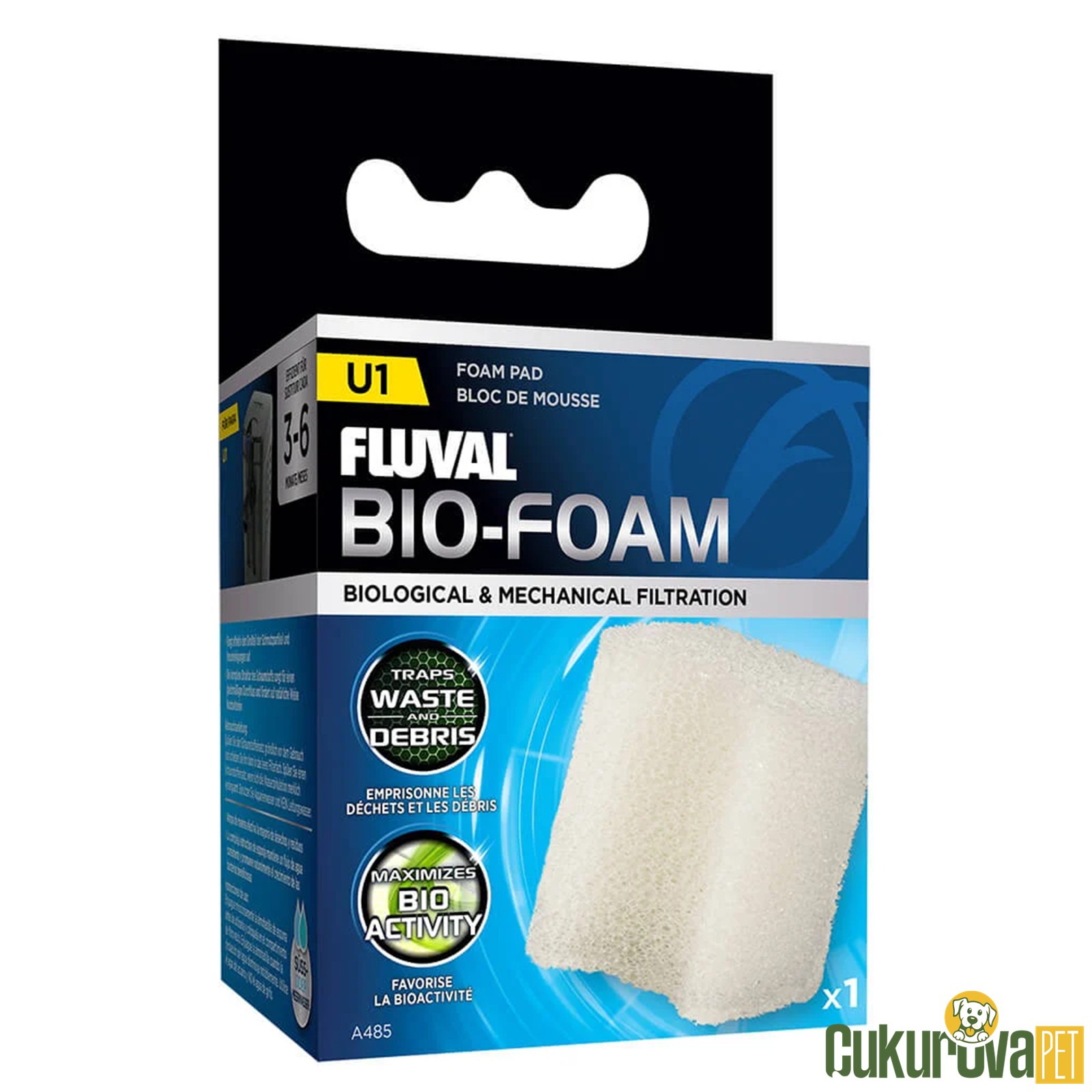 Fluval U1 Bio-Foam Filtre Süngeri 1 Adet