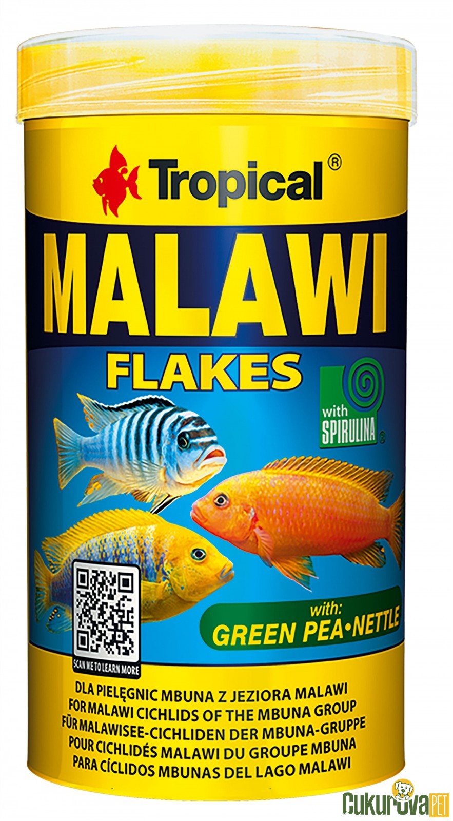Tropical Malawi Flakes Pul Yem 250 Ml - 50 Gr