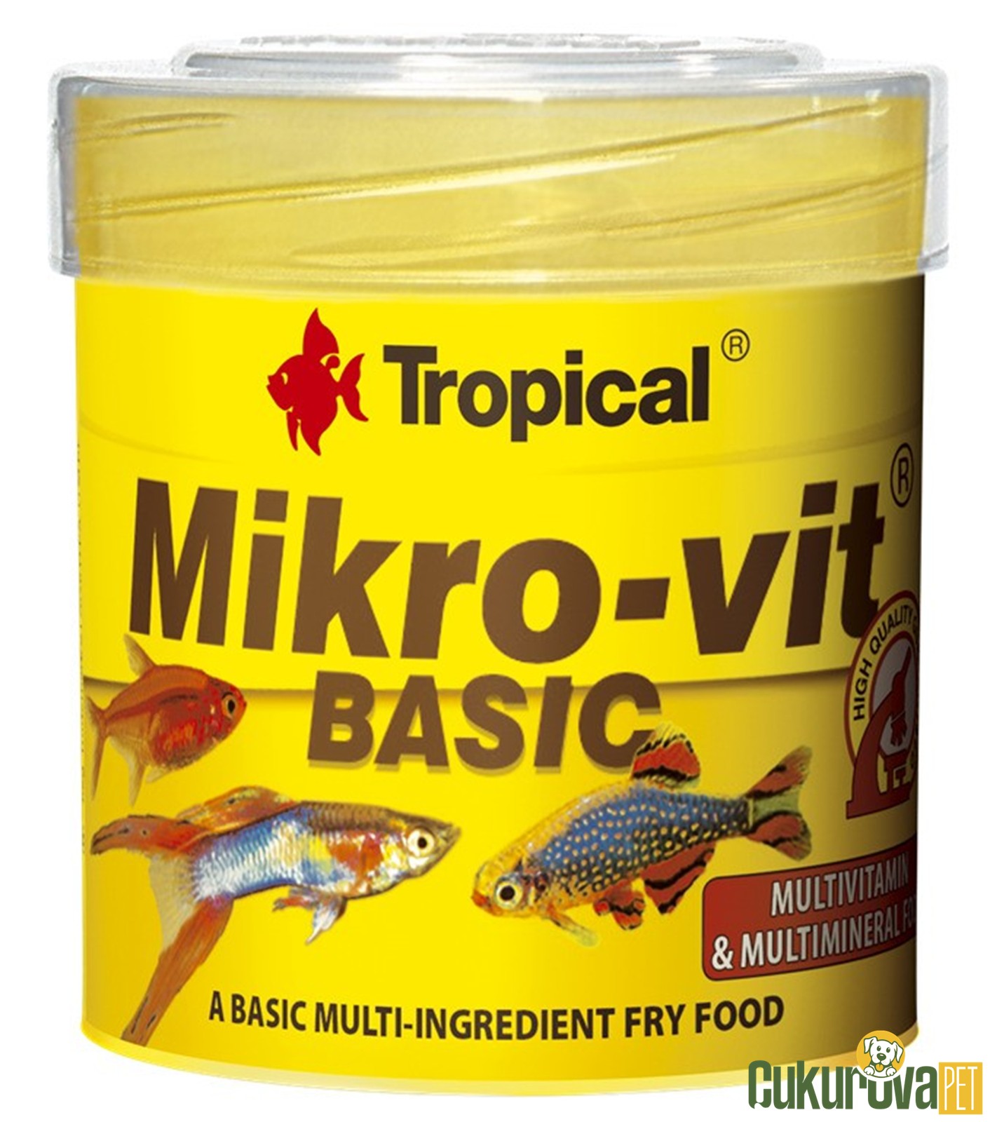 Tropical Mikro-vit Basic Toz Yem 50 Ml - 32 Gr