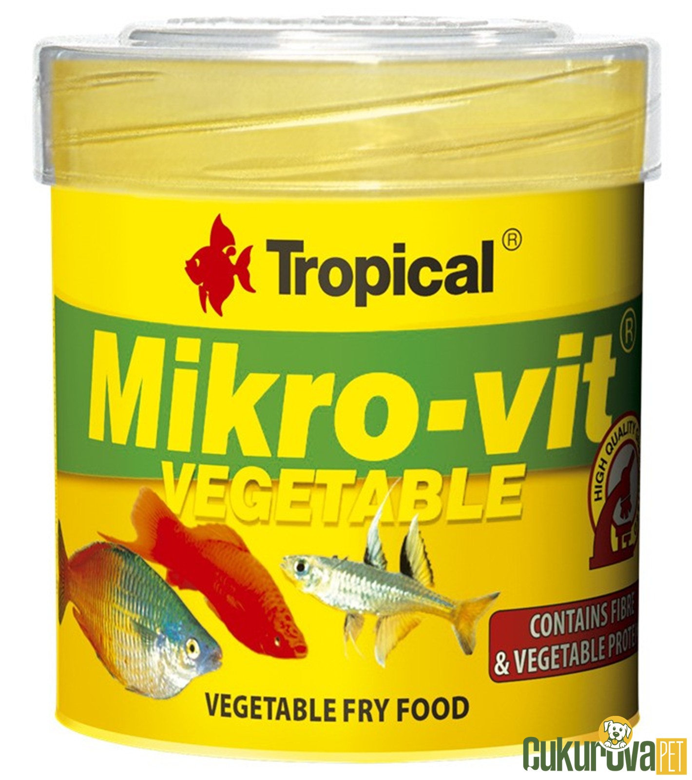 Tropical Mikro-vit Vegetable Toz Yem 50 Ml - 32 Gr
