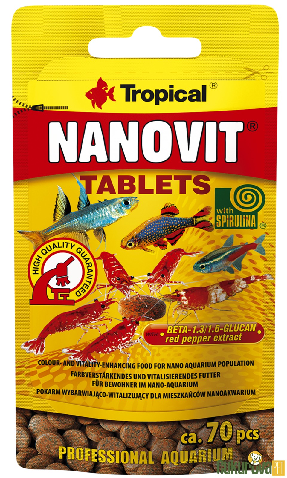 Tropical Nanovit Tablets Tablet Yem 10 Gr