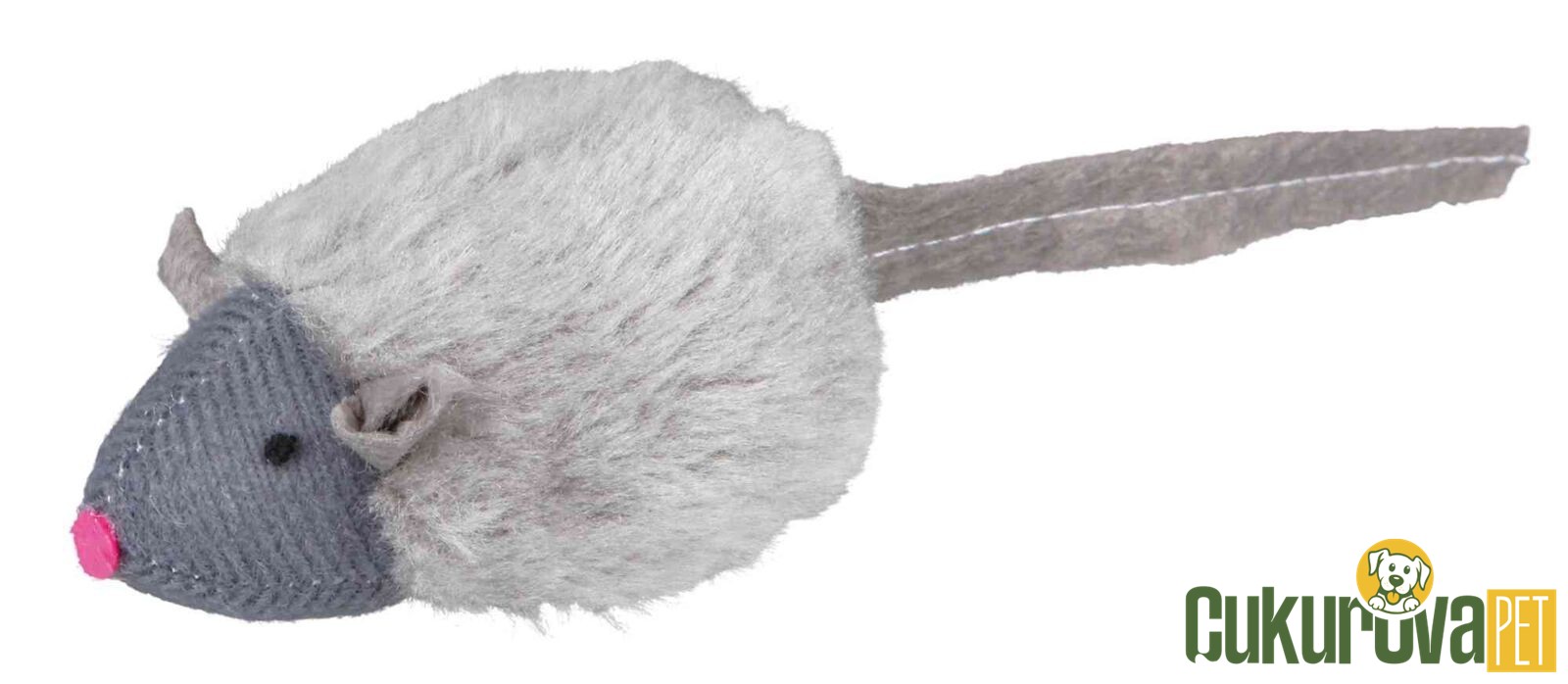 Trixie Mikroçipli Sesli Fare Kedi Oyuncağı 6 Cm