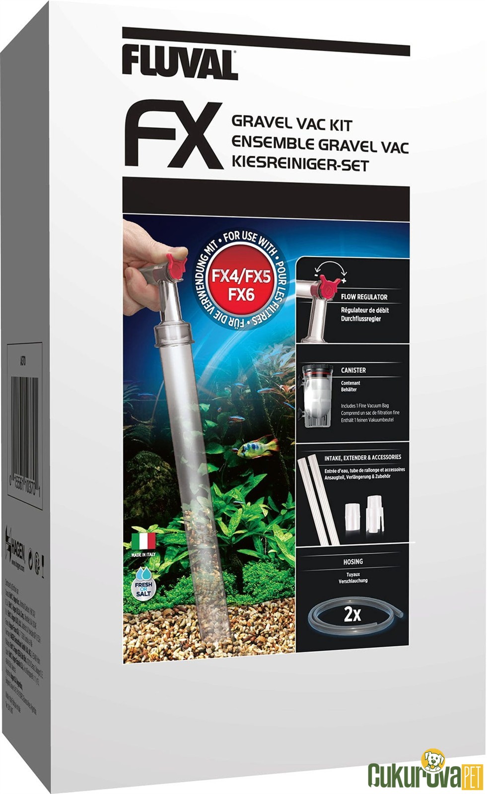 Fluval Fx Gravel Vac Kit Dış Filtre Kum Temizleme Kiti